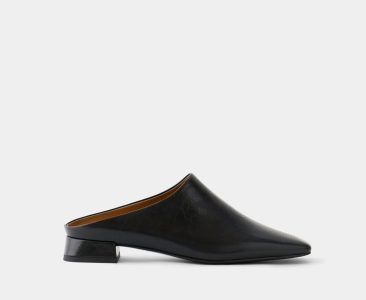 

МЮЛИ НА НИЗКОМ КАБЛУКЕ, Чёрный, Мюли 25126B-01-02