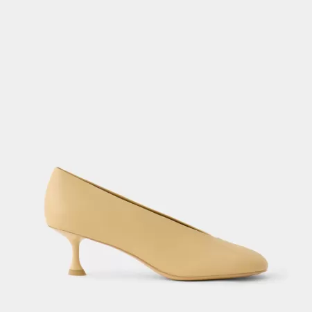 

ТУФЛИ С КРУГЛЫМ НОСКОМ, Масло, Туфли 25071B-03-04