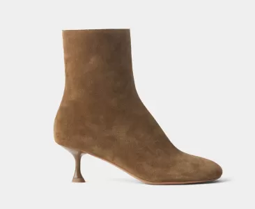 

БОТИЛЬОНЫ ИЗ ЗАМШИ, Tobacco, Ботильоны 24160H-02-01