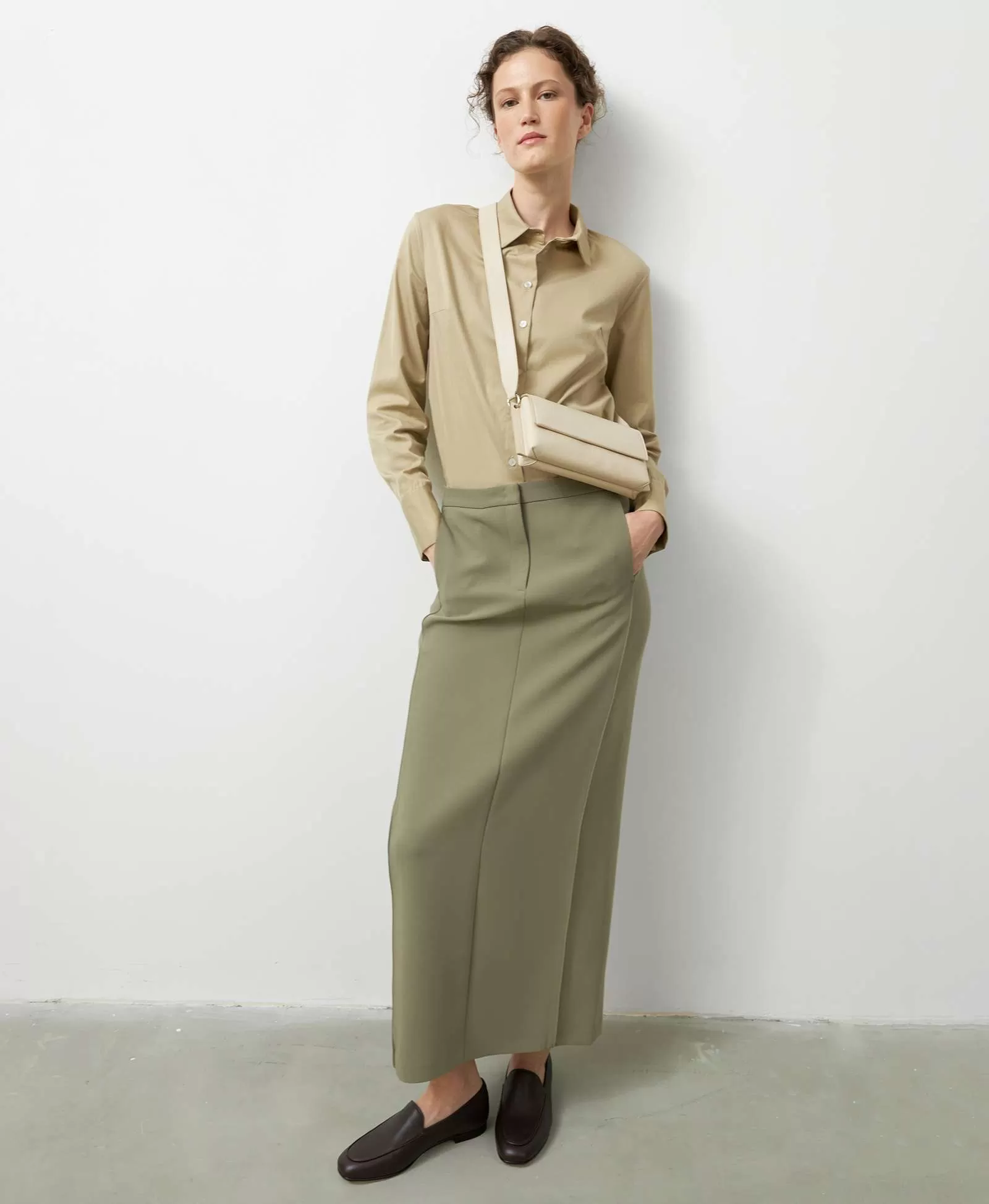 Мини кросс-боди на широком ремне. Вид 1