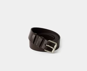 

РЕМЕНЬ ИЗ ГЛАДКОЙ КОЖИ, Коричневый, Ремень