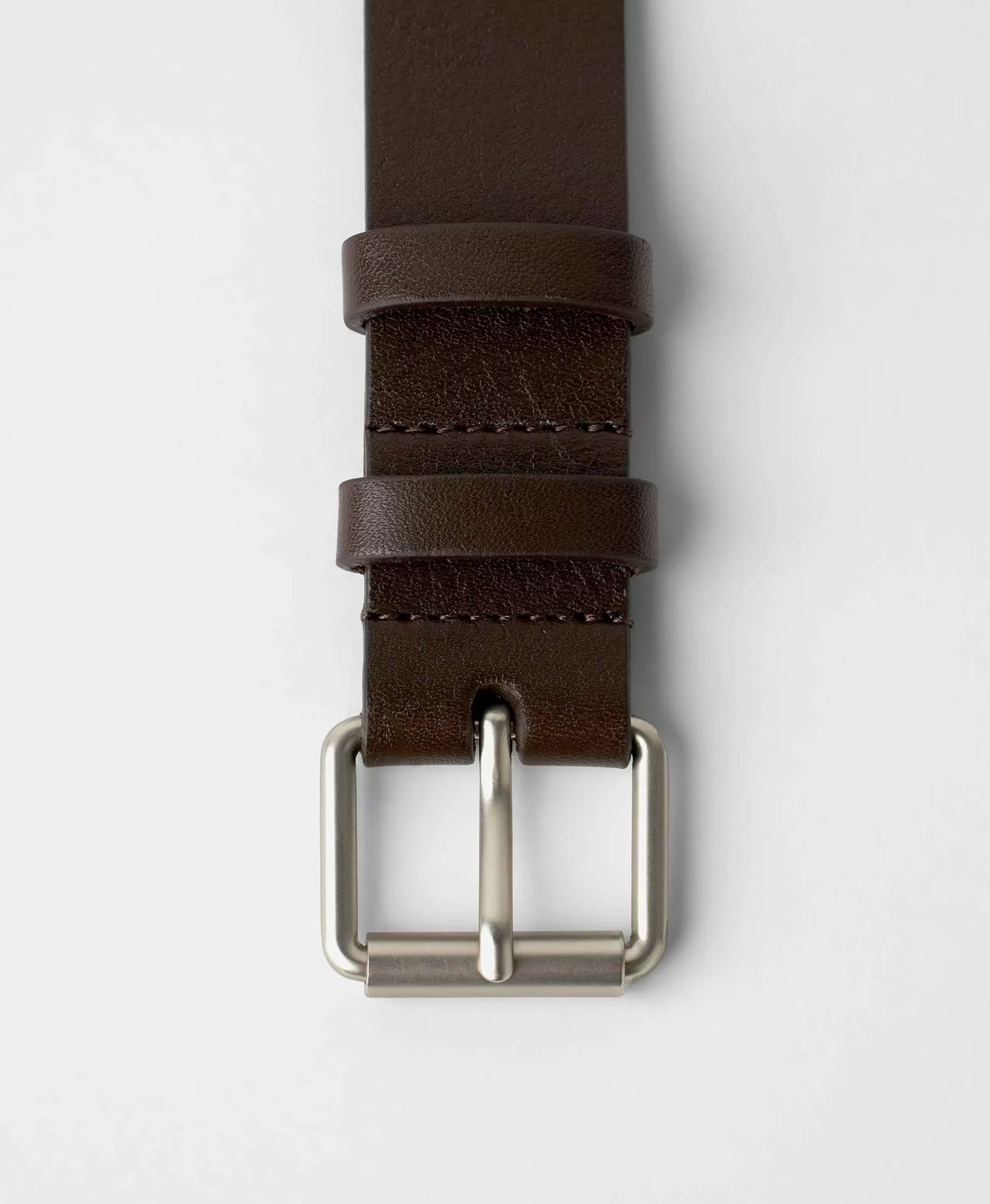 Ремень из гладкой кожи. Вид 1