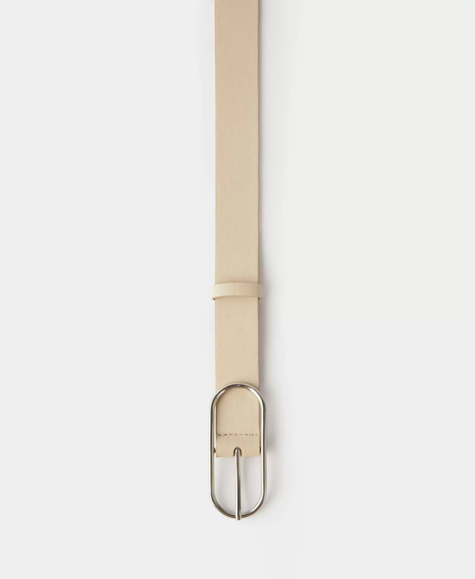 Стандартный ремень с овальной пряжкой. Вид 1