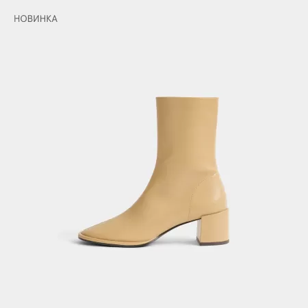 Ботильоны на устойчивом каблуке
