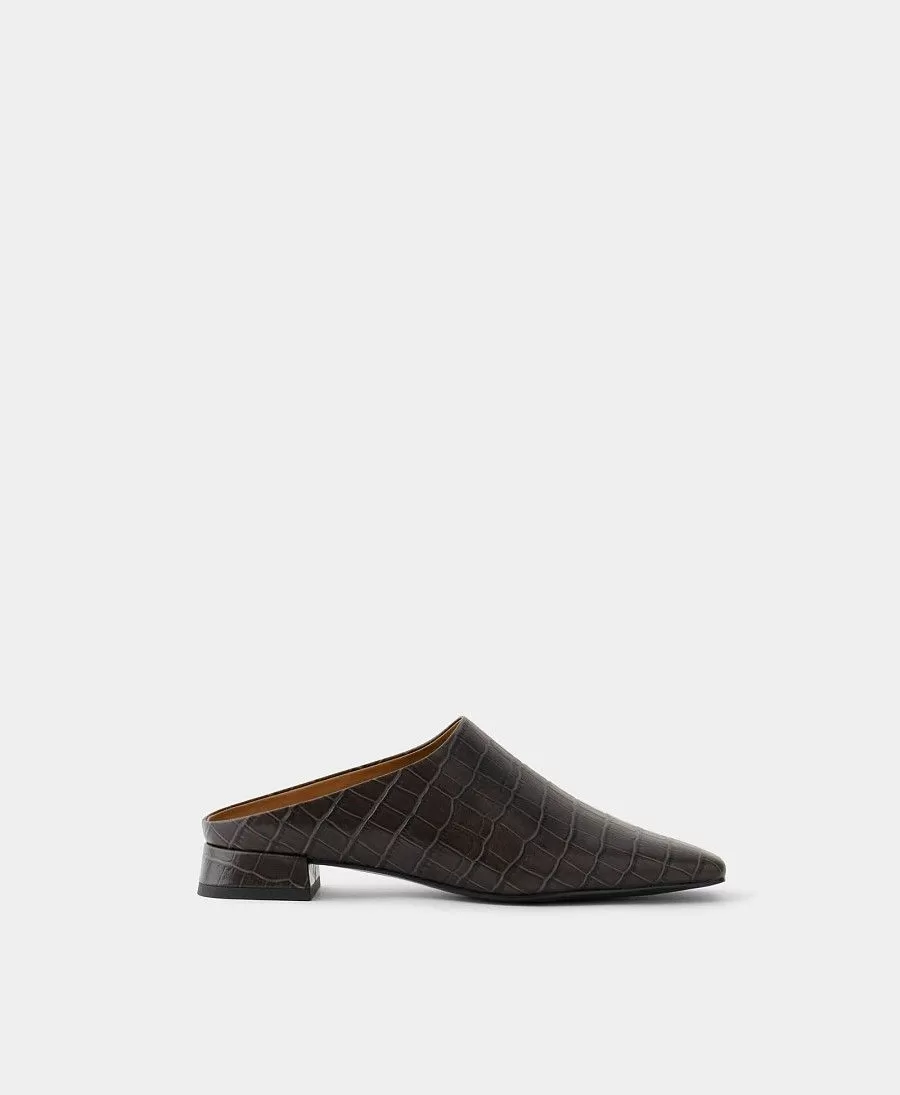 Мюли на низком каблуке. Вид 1