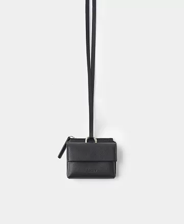 Мини-портмоне на длинном шнуре