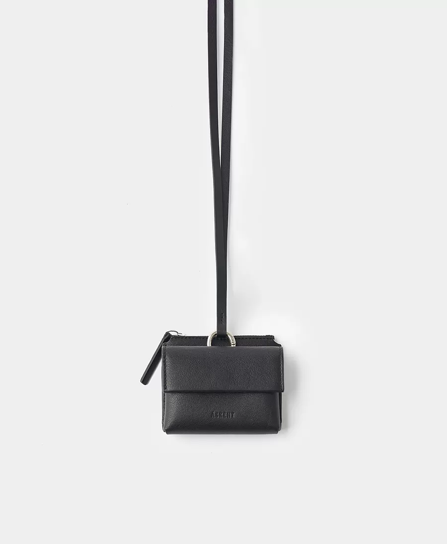 Мини-портмоне на длинном шнуре. Вид 1