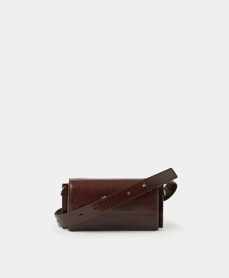 Мини кросс-боди на широком ремне. Вид 1