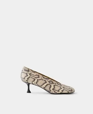 Туфли с круглым носком