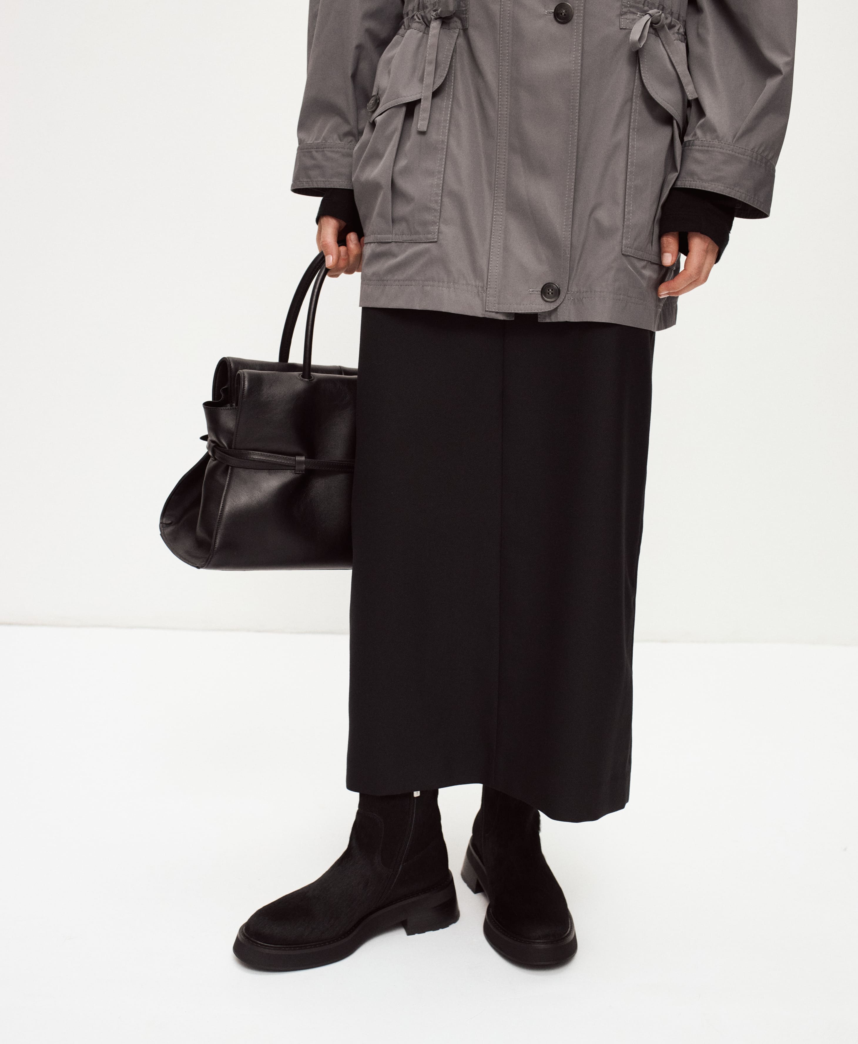 Ботинки из меха. Вид 1