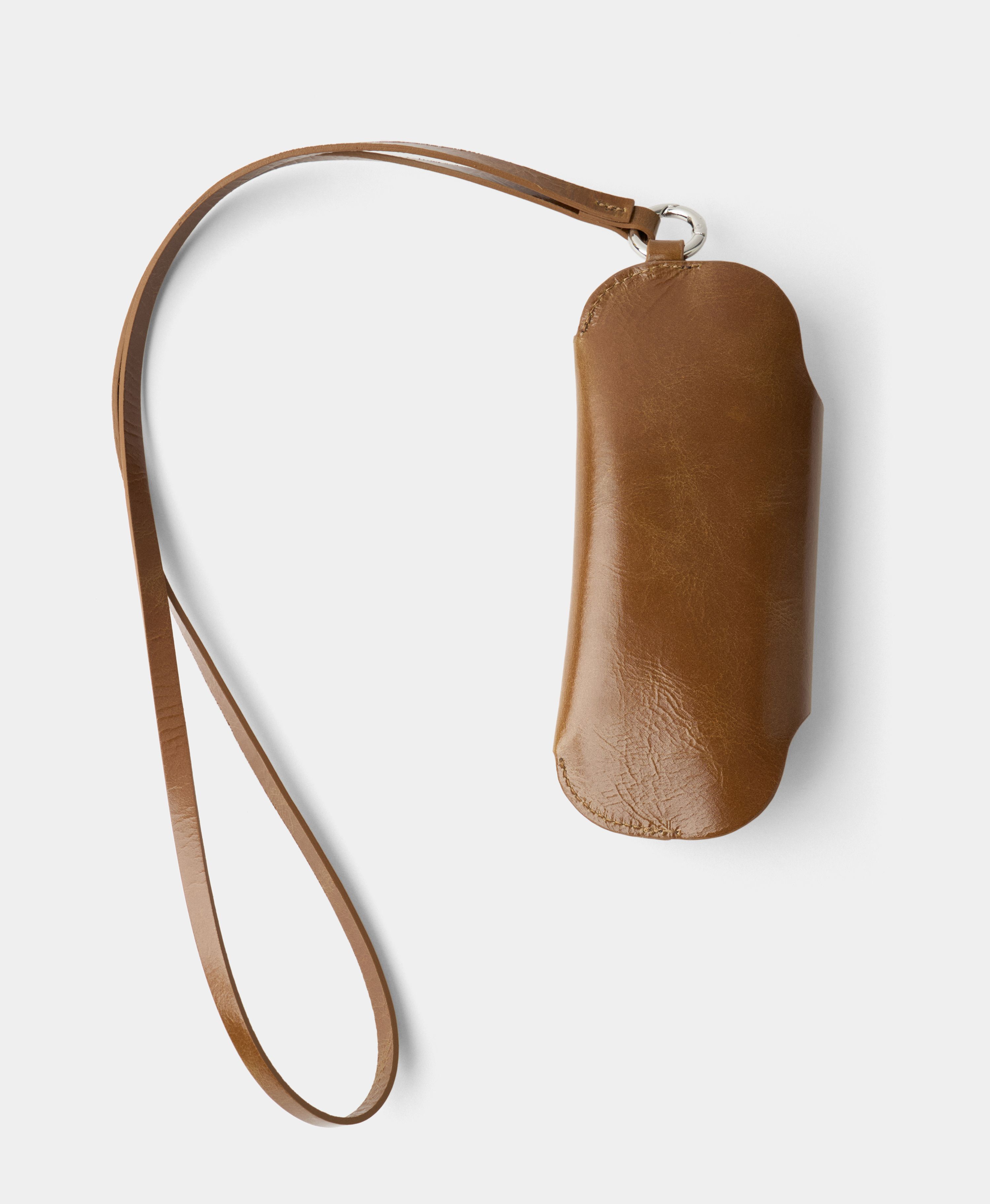 Футляр для очков. Цвет: burnt sugar. Вид 4