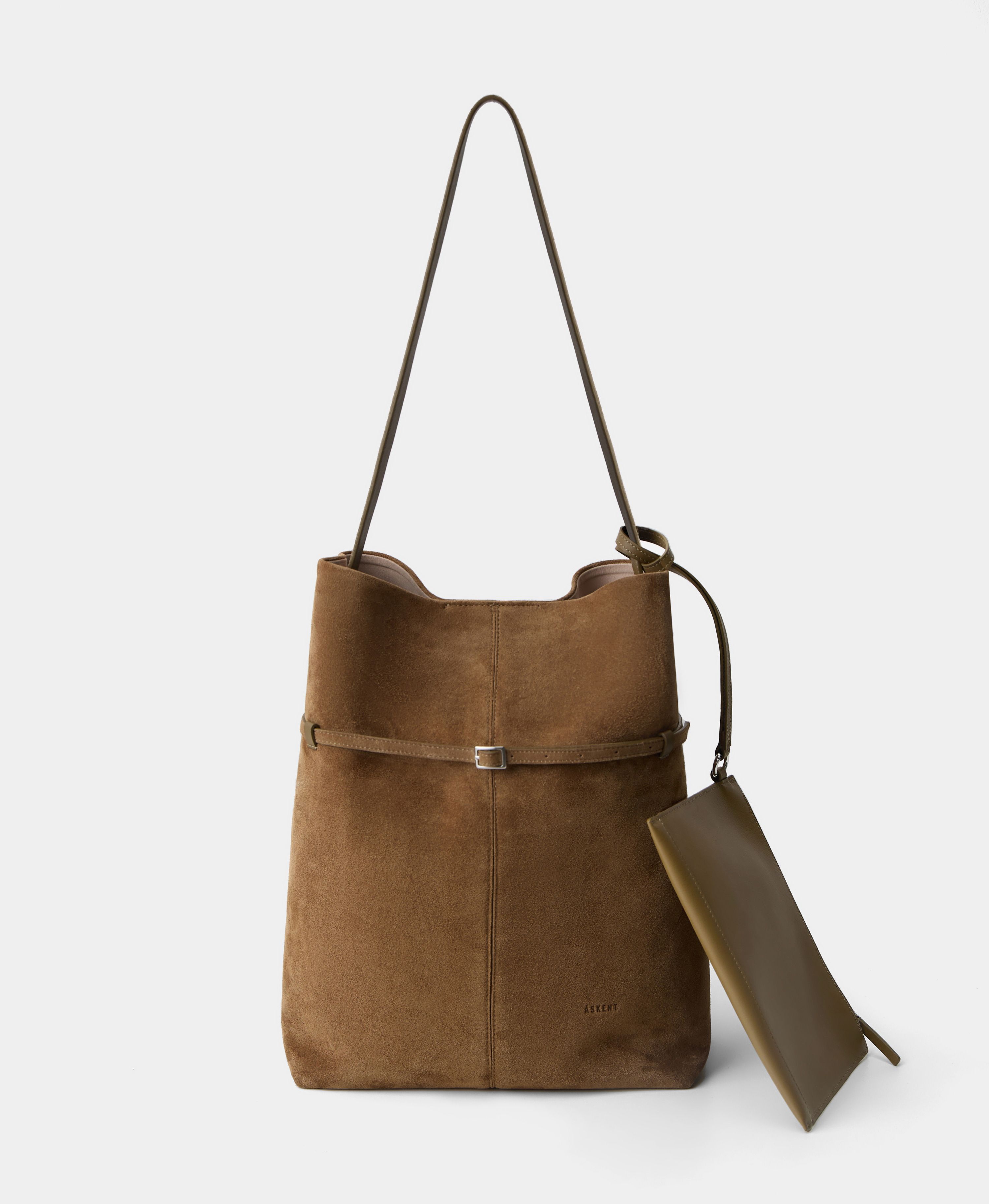 DAILY TOTE / BELTED. Цвет: breen. Вид 8