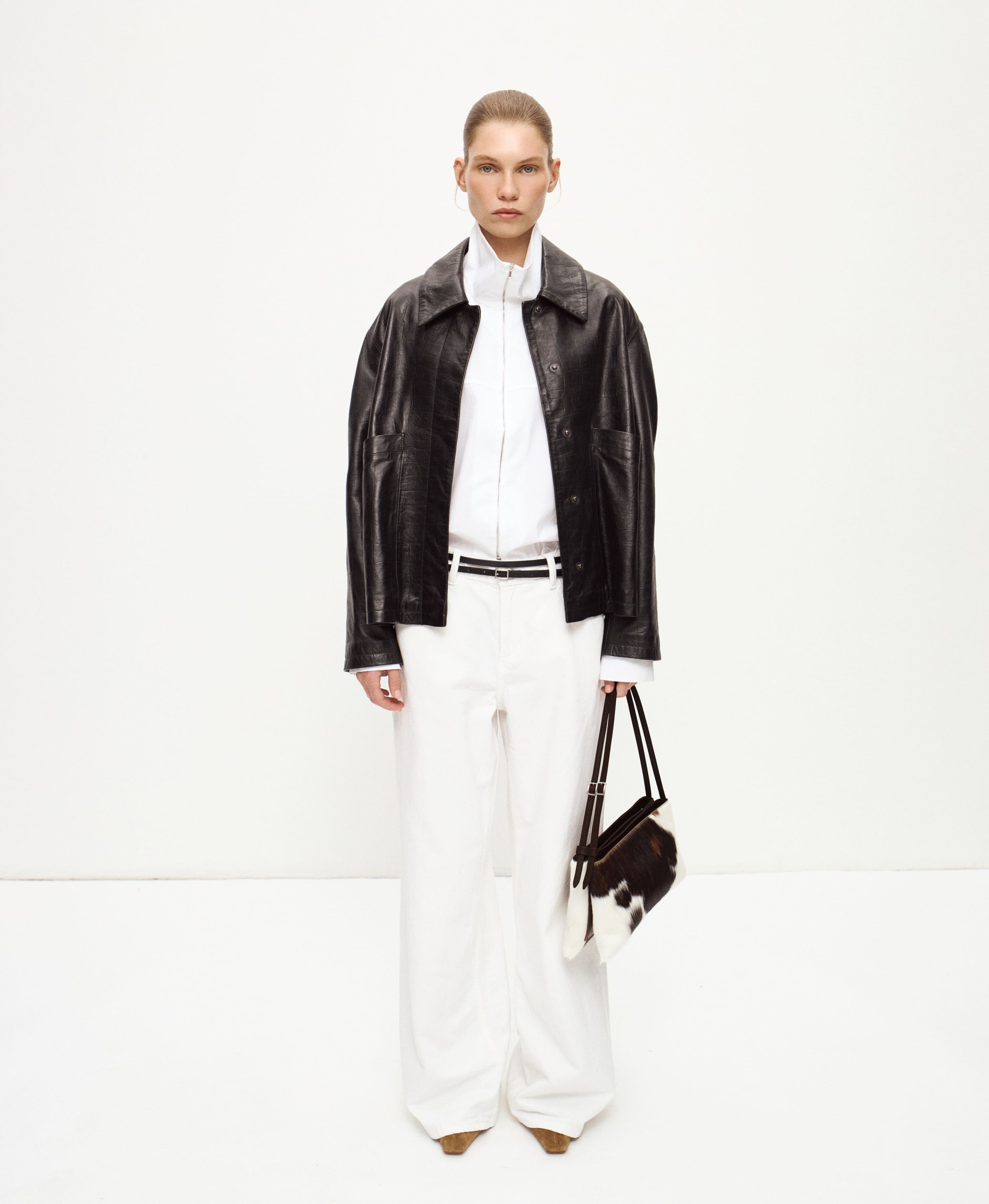 СУМКА DOU. Цвет: cowhide. Вид 2