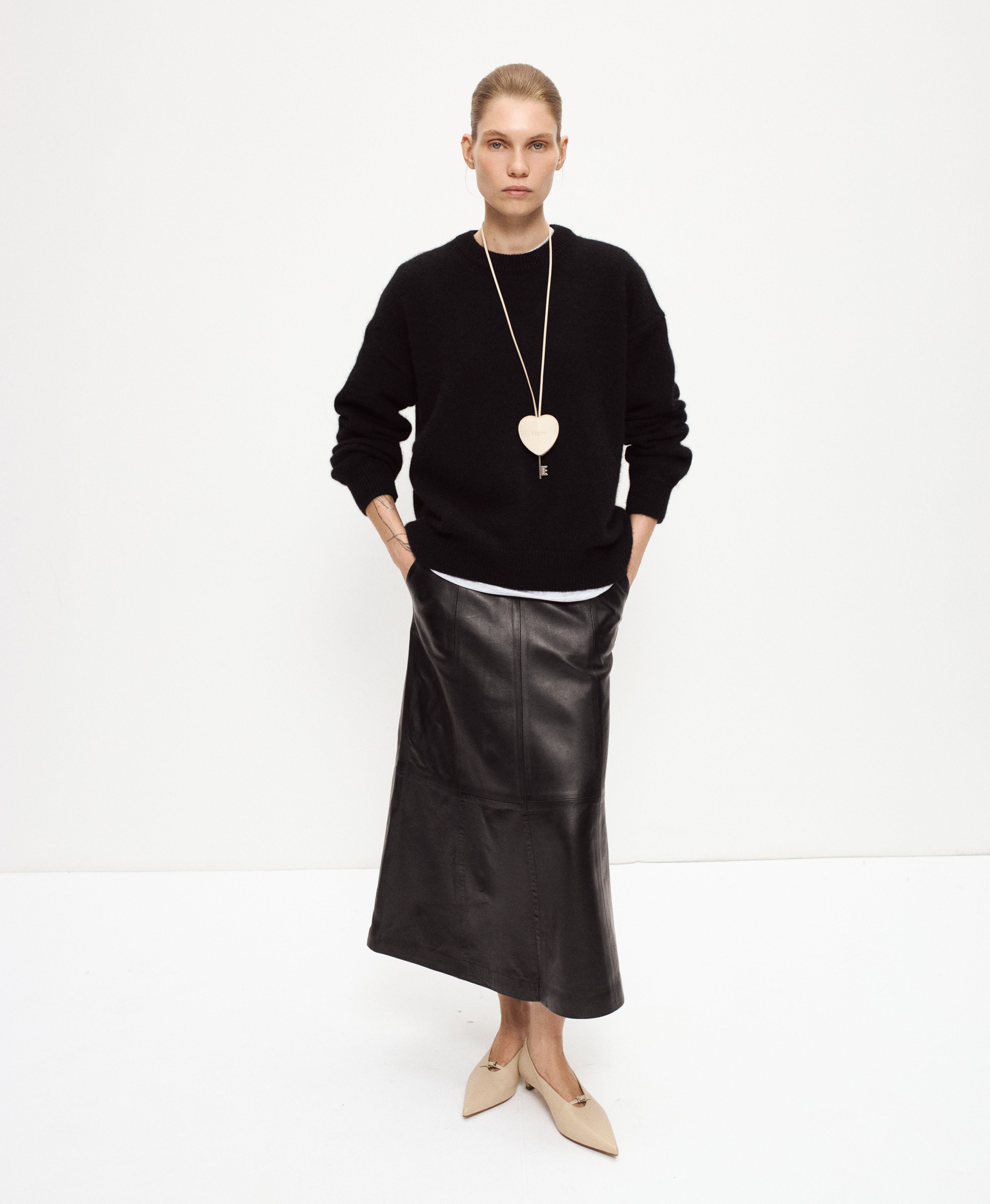 Ключница в форме сердца. Цвет: hummus. Вид 2