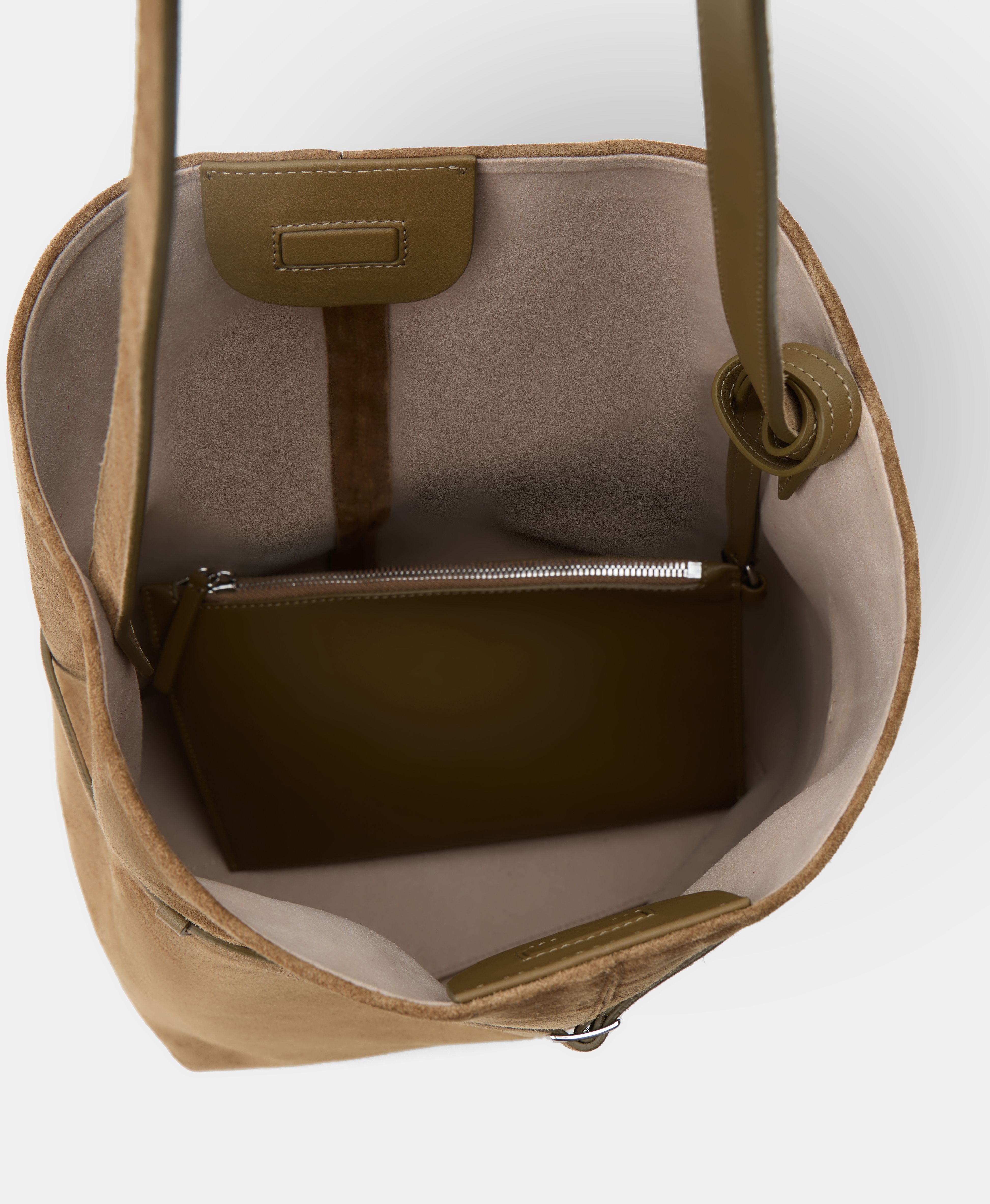 DAILY TOTE / BELTED. Цвет: breen. Вид 7