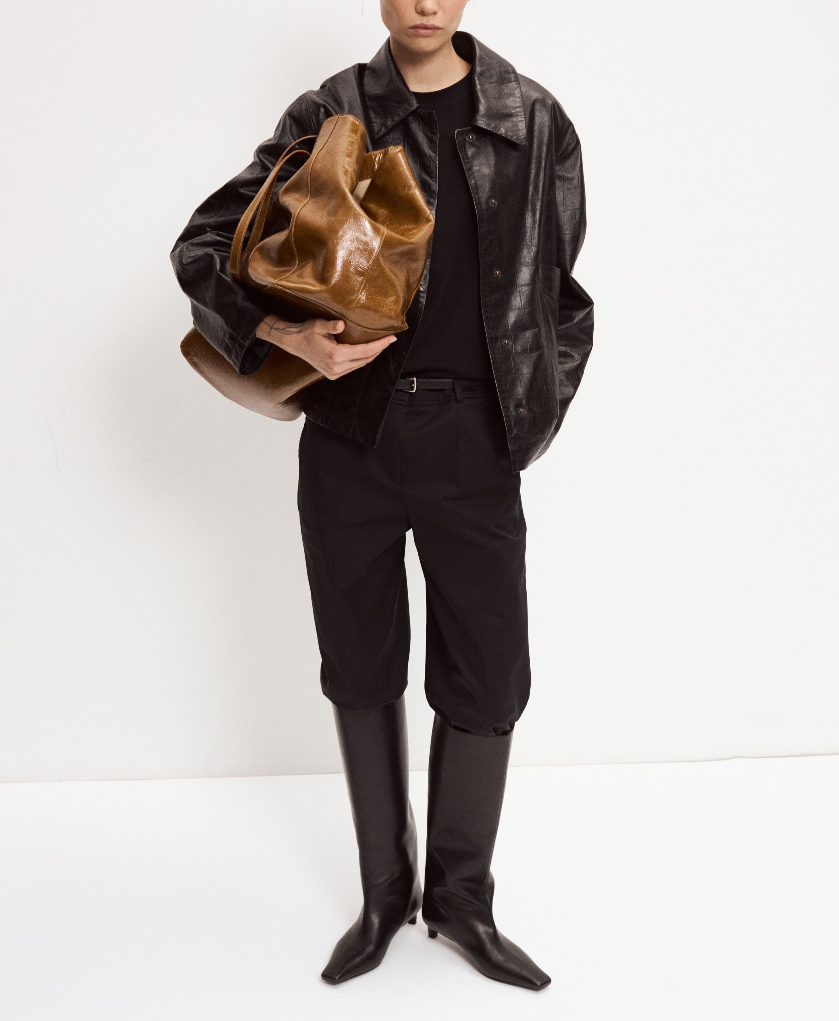 СУМКА RUMI. Цвет: burnt sugar. Вид 10