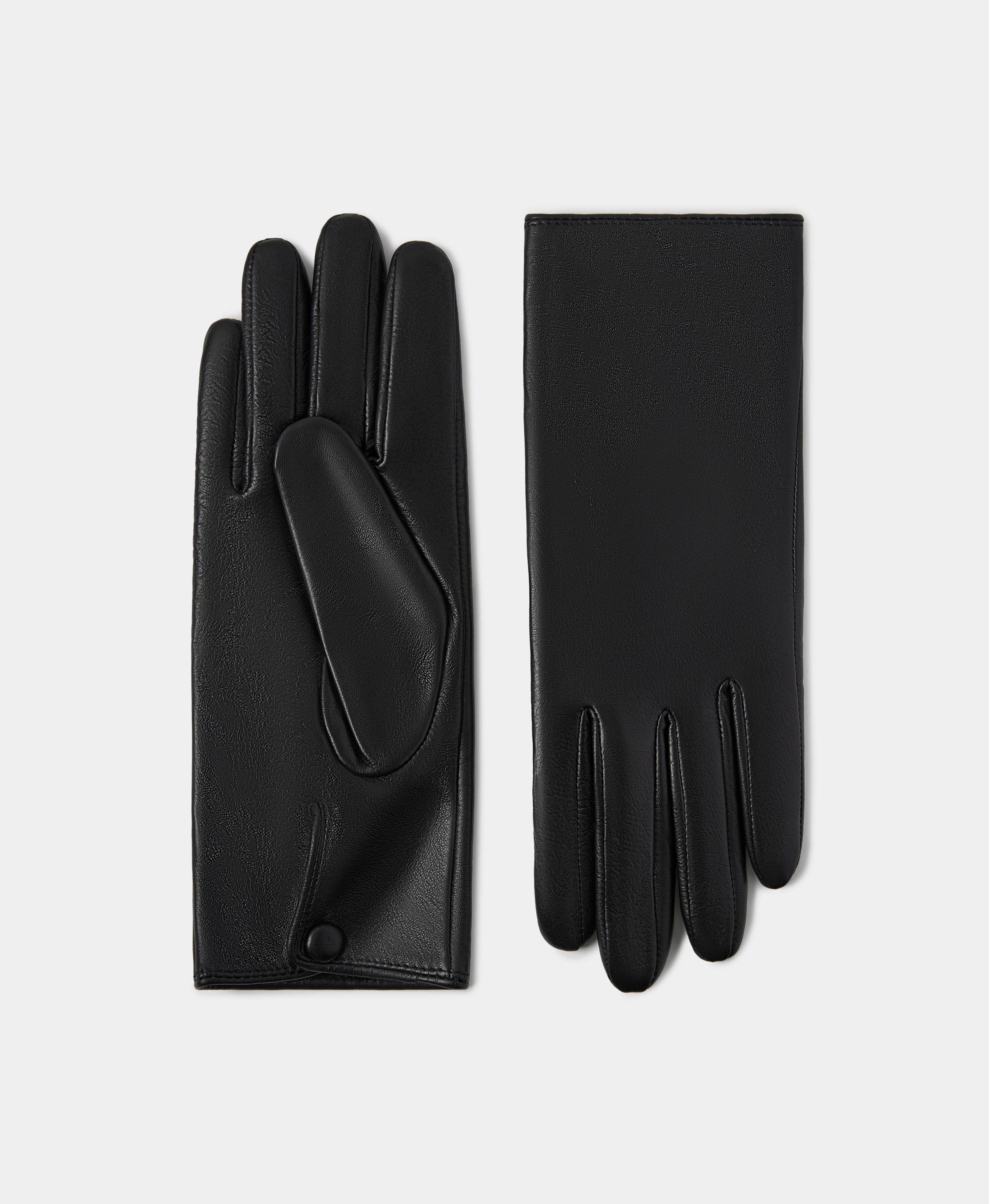 Перчатки с вырезом-каплей. Цвет: black. Вид 1