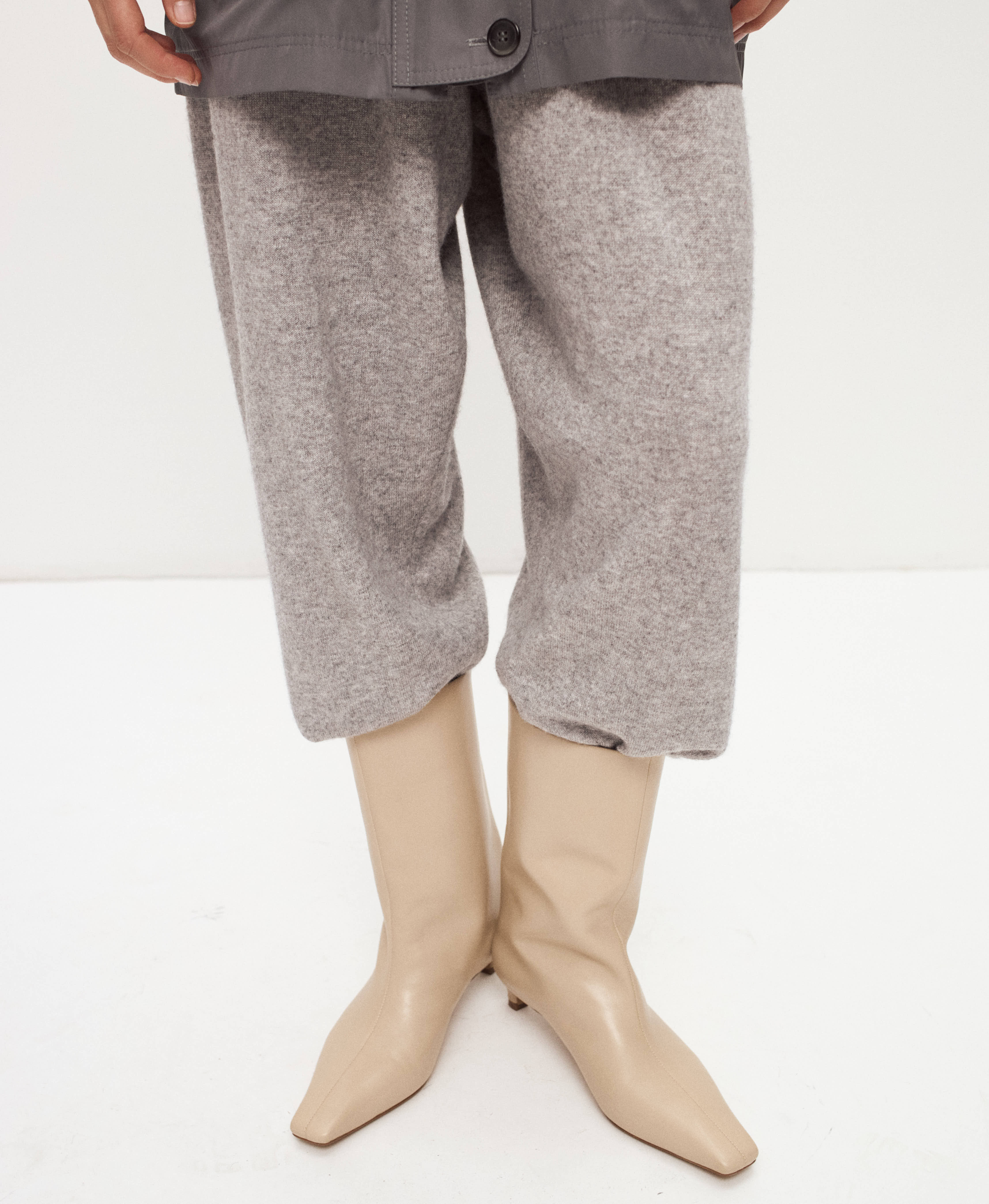 Полусапоги из гладкой кожи. Вид 1