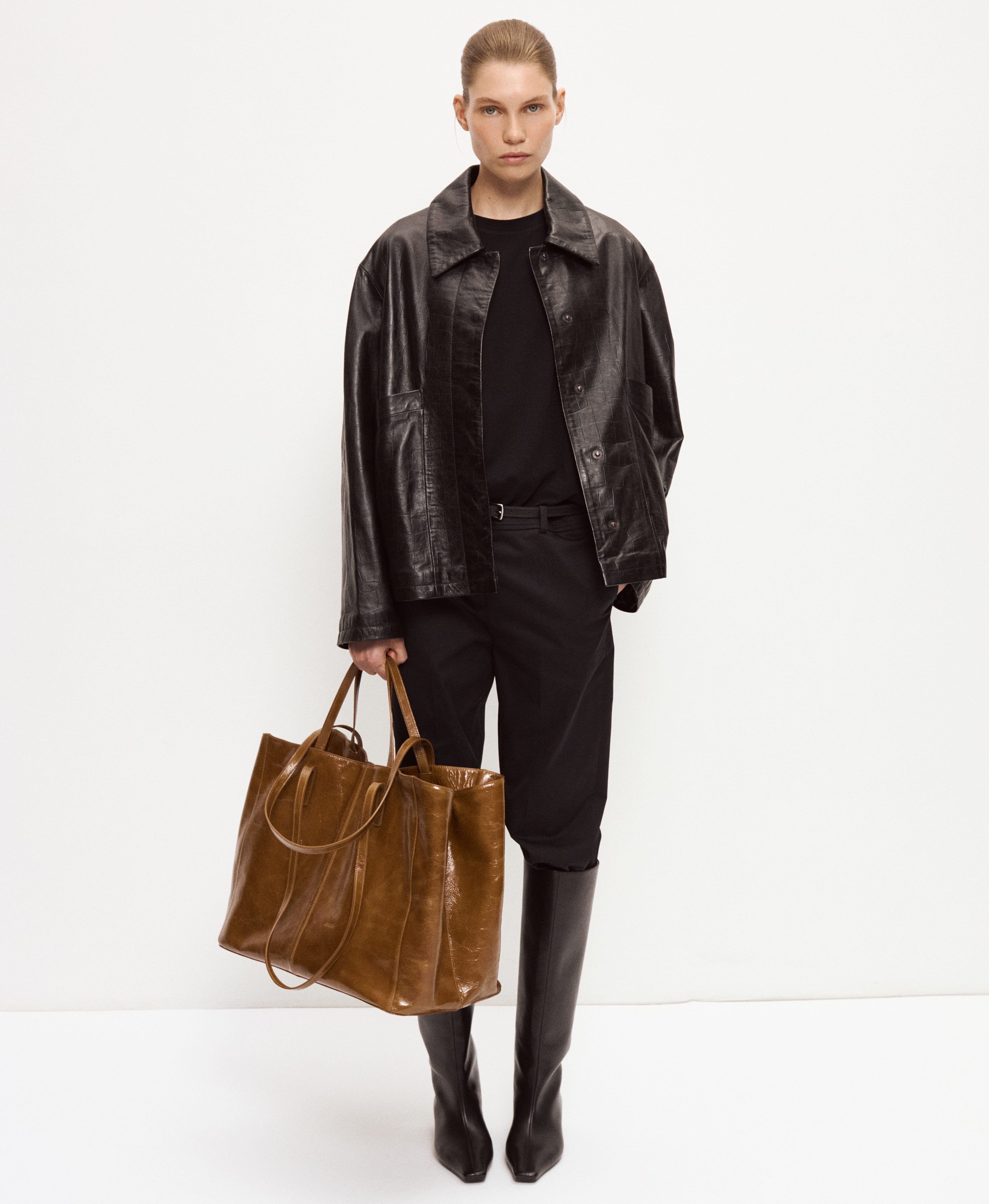 СУМКА RUMI. Цвет: burnt sugar. Вид 2