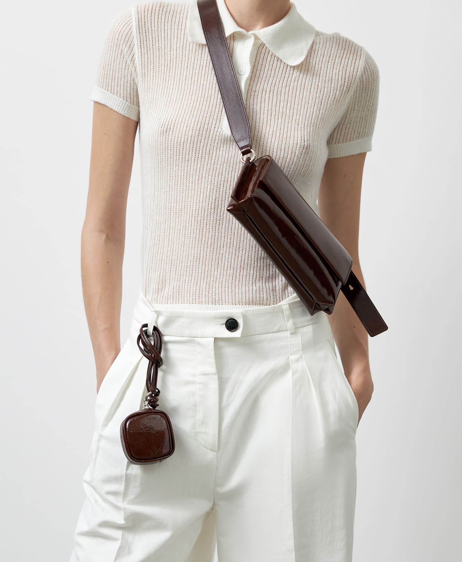 Чехол для наушников BUBBLE. Цвет: polished redwood. Вид 2