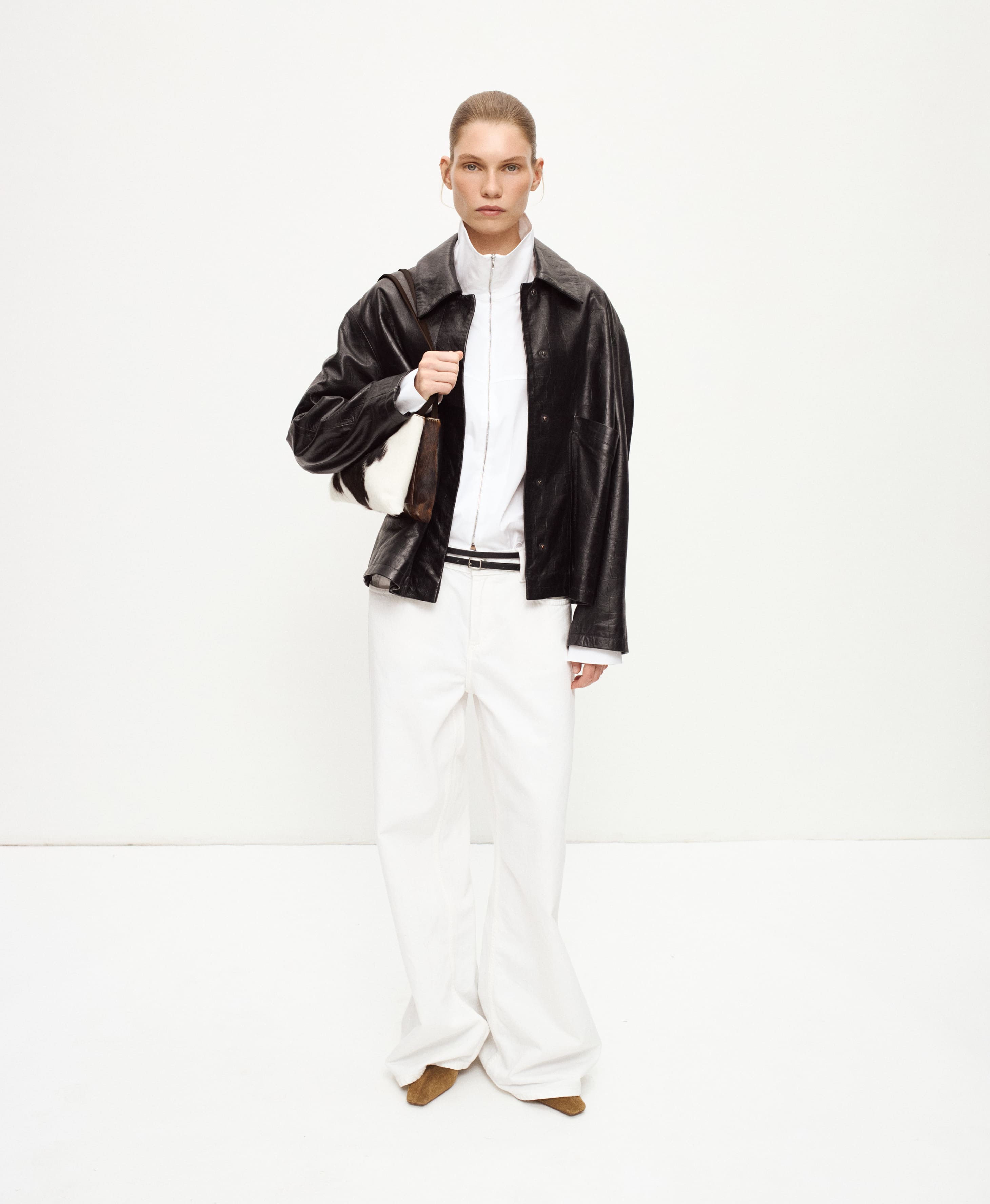 СУМКА DOU. Цвет: cowhide. Вид 7