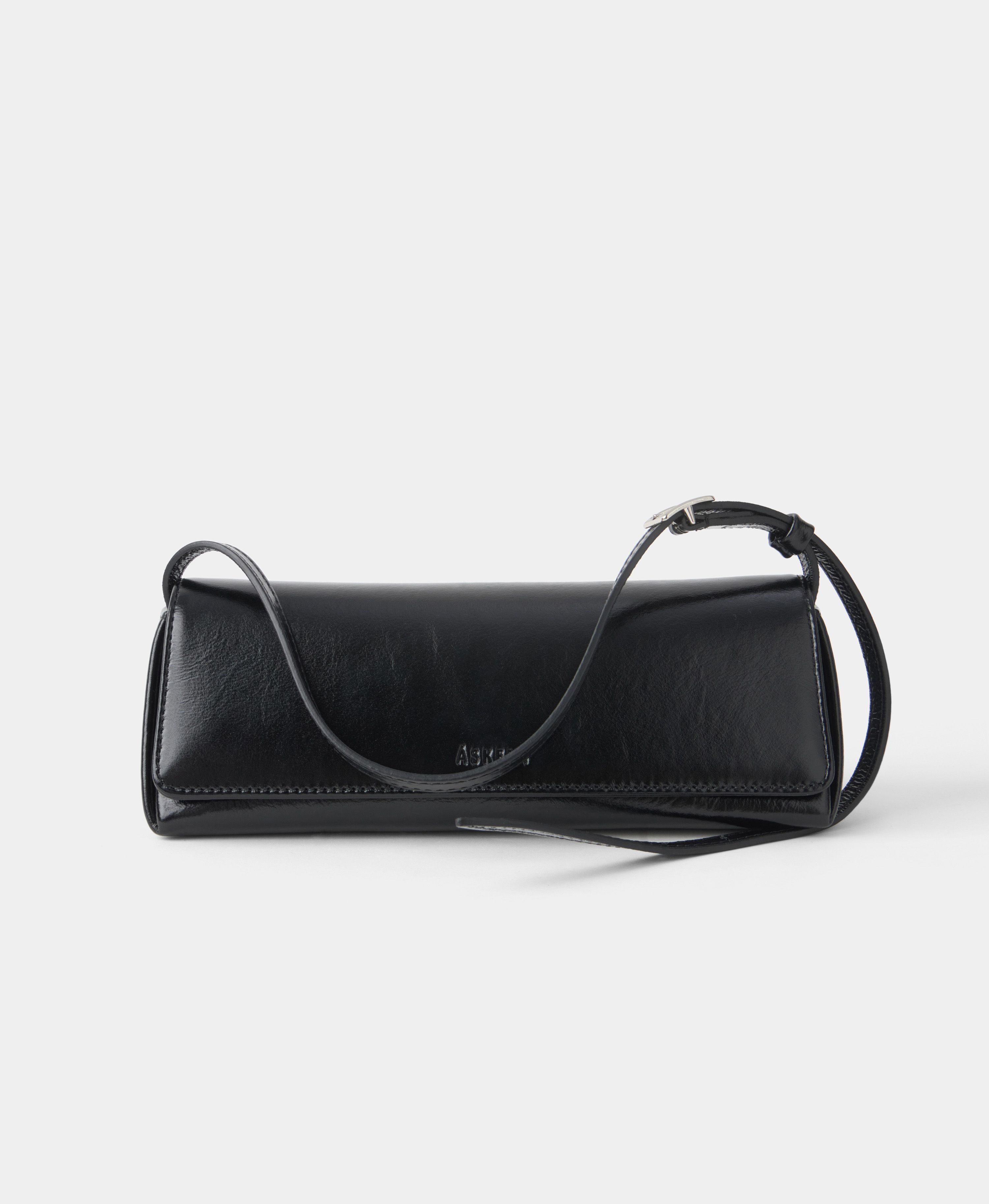 СУМКА TRIA. Цвет: polished black. Вид 9