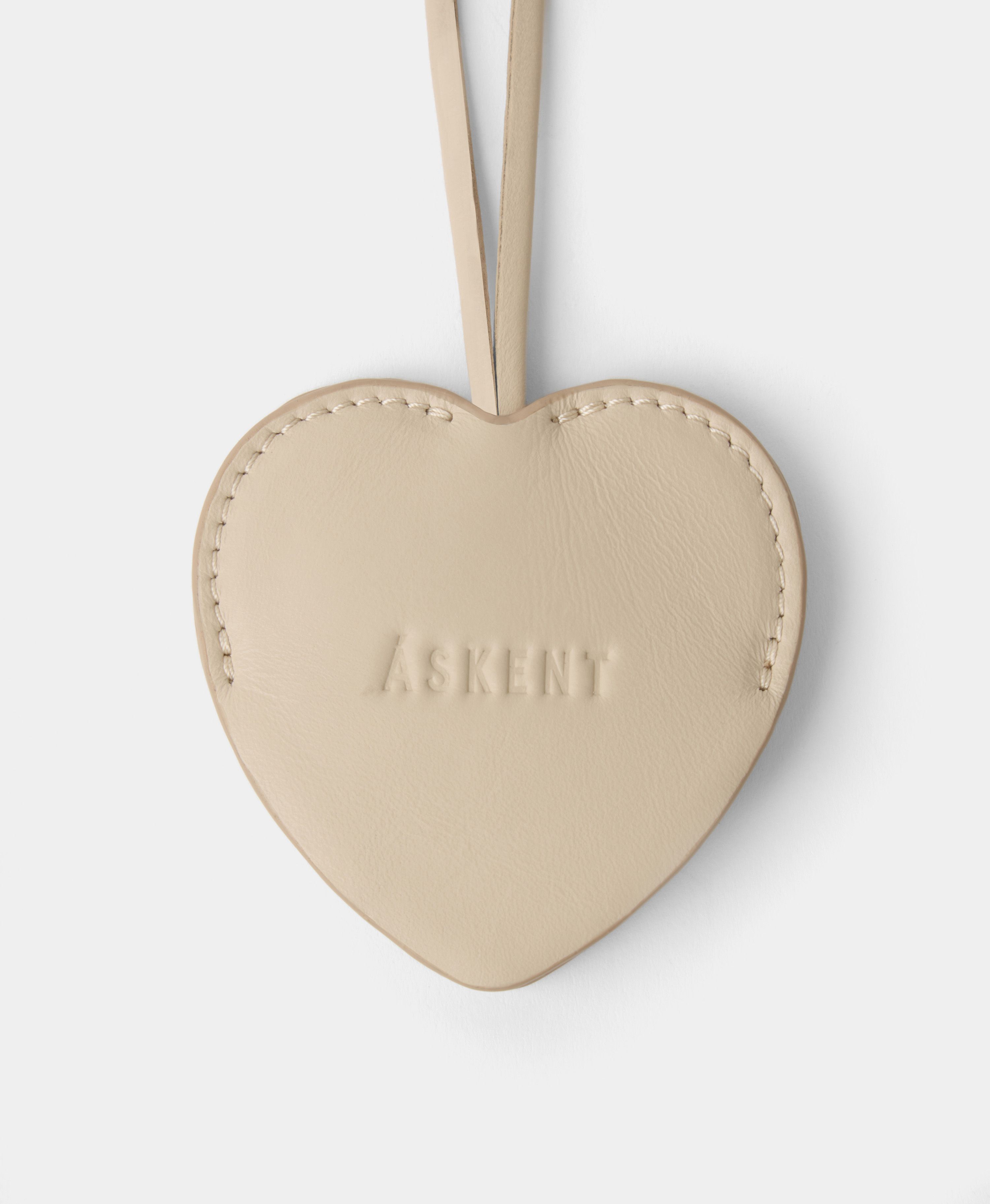 Ключница в форме сердца. Цвет: hummus. Вид 4