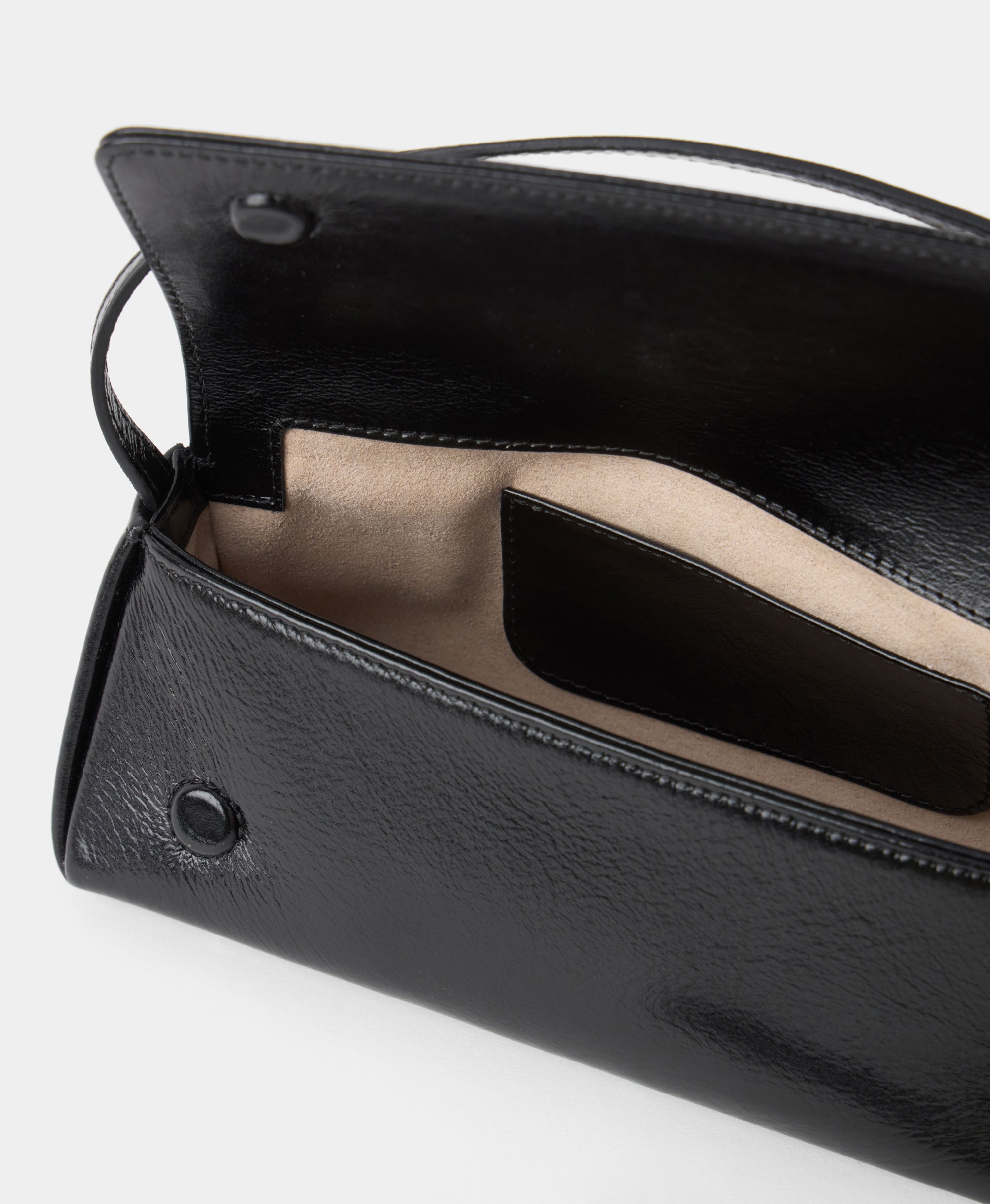 СУМКА TRIA. Цвет: polished black. Вид 10