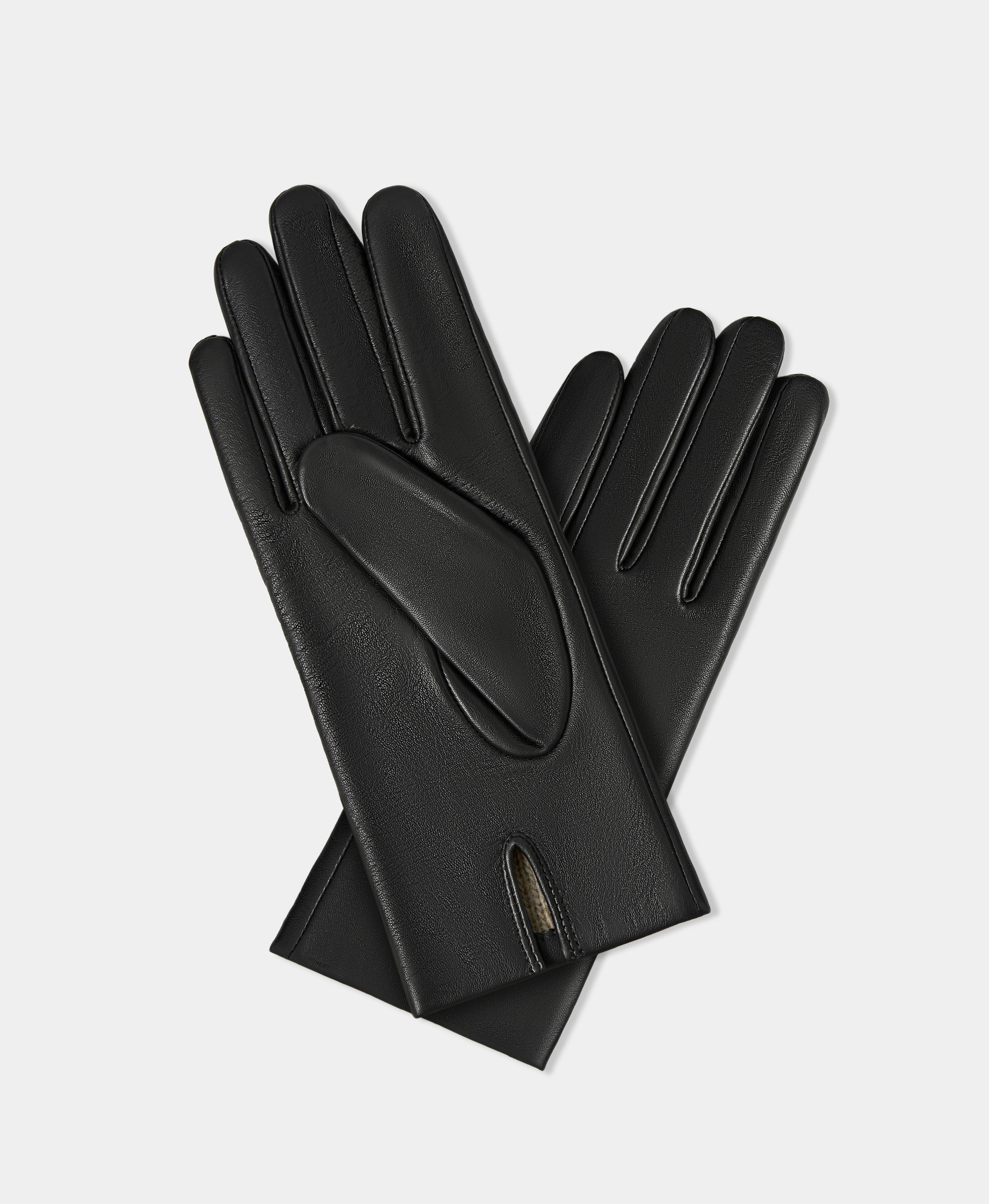 Классические перчатки. Цвет: black. Вид 4