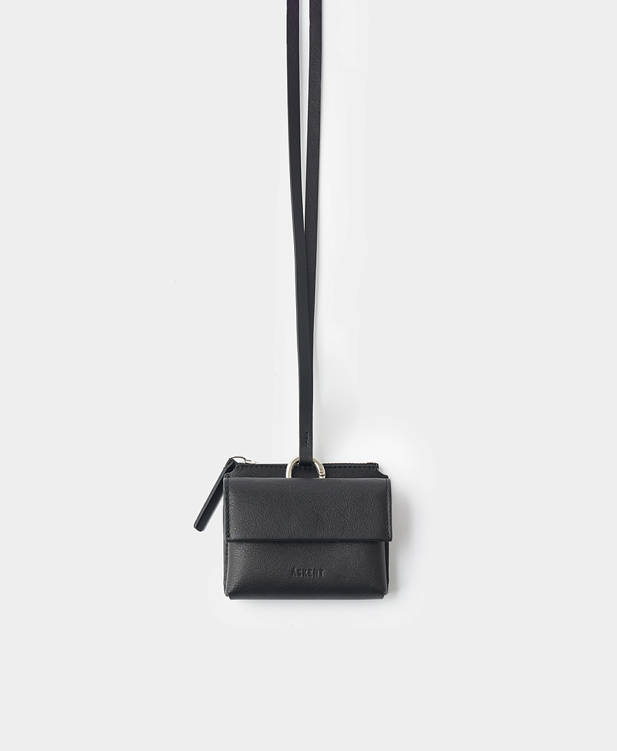 Мини-портмоне на длинном шнуре. Вид 1