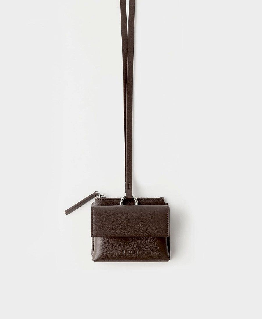 Мини-портмоне на длинном шнуре. Вид 1