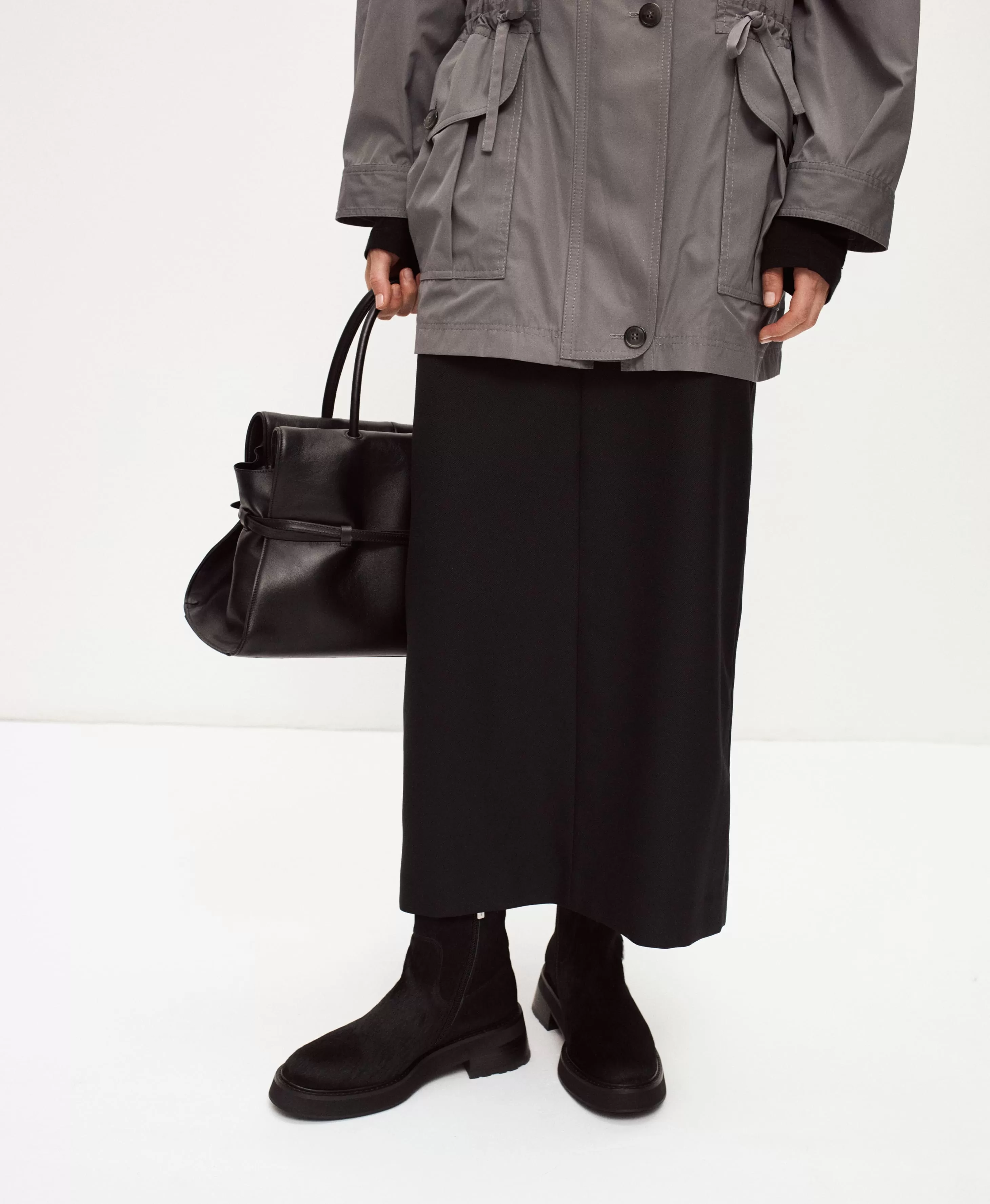 Ботинки из меха. Вид 1