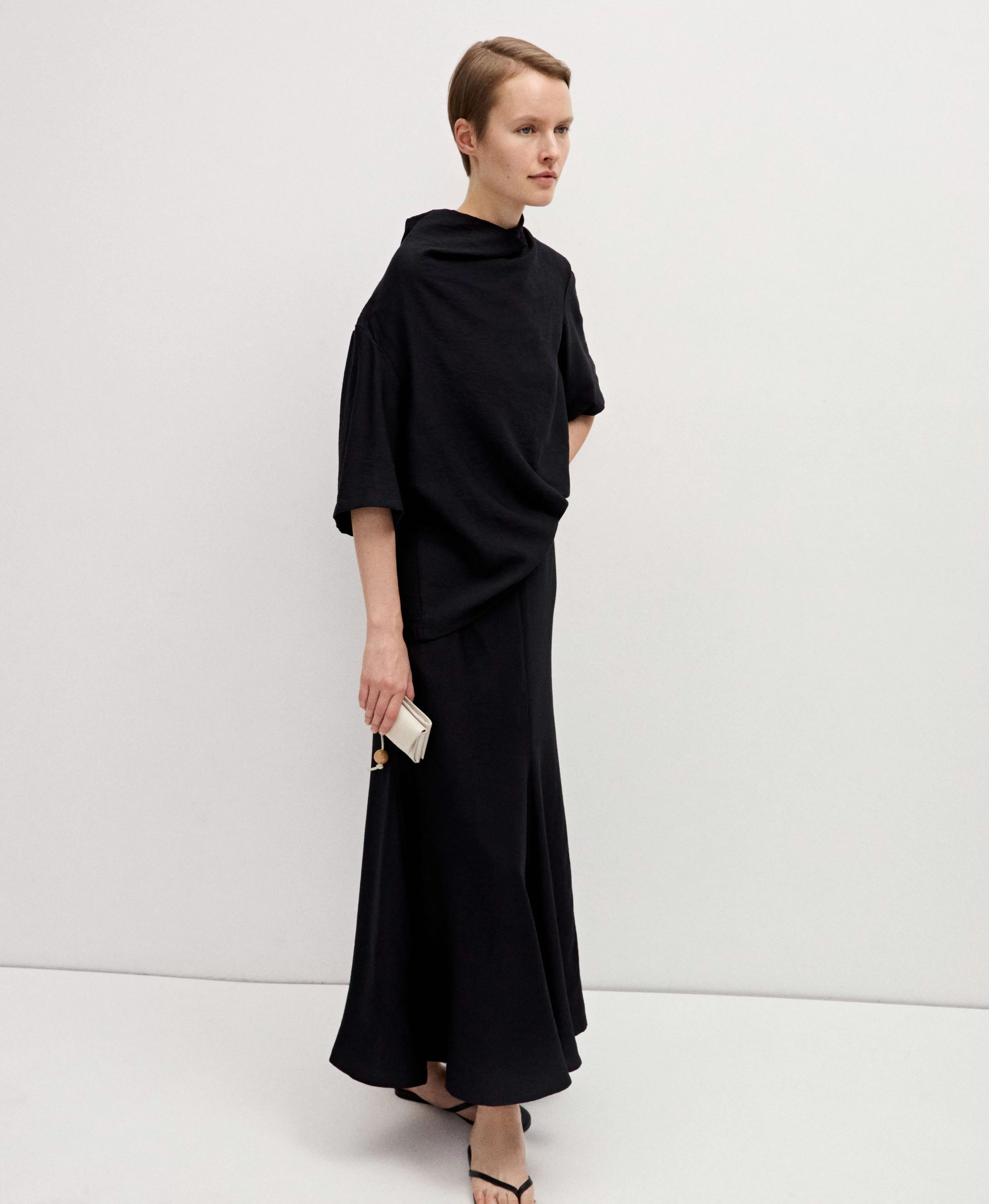 МИНИ-ПОРТМОНЕ ENVELOPE. Цвет: off white. Вид 2