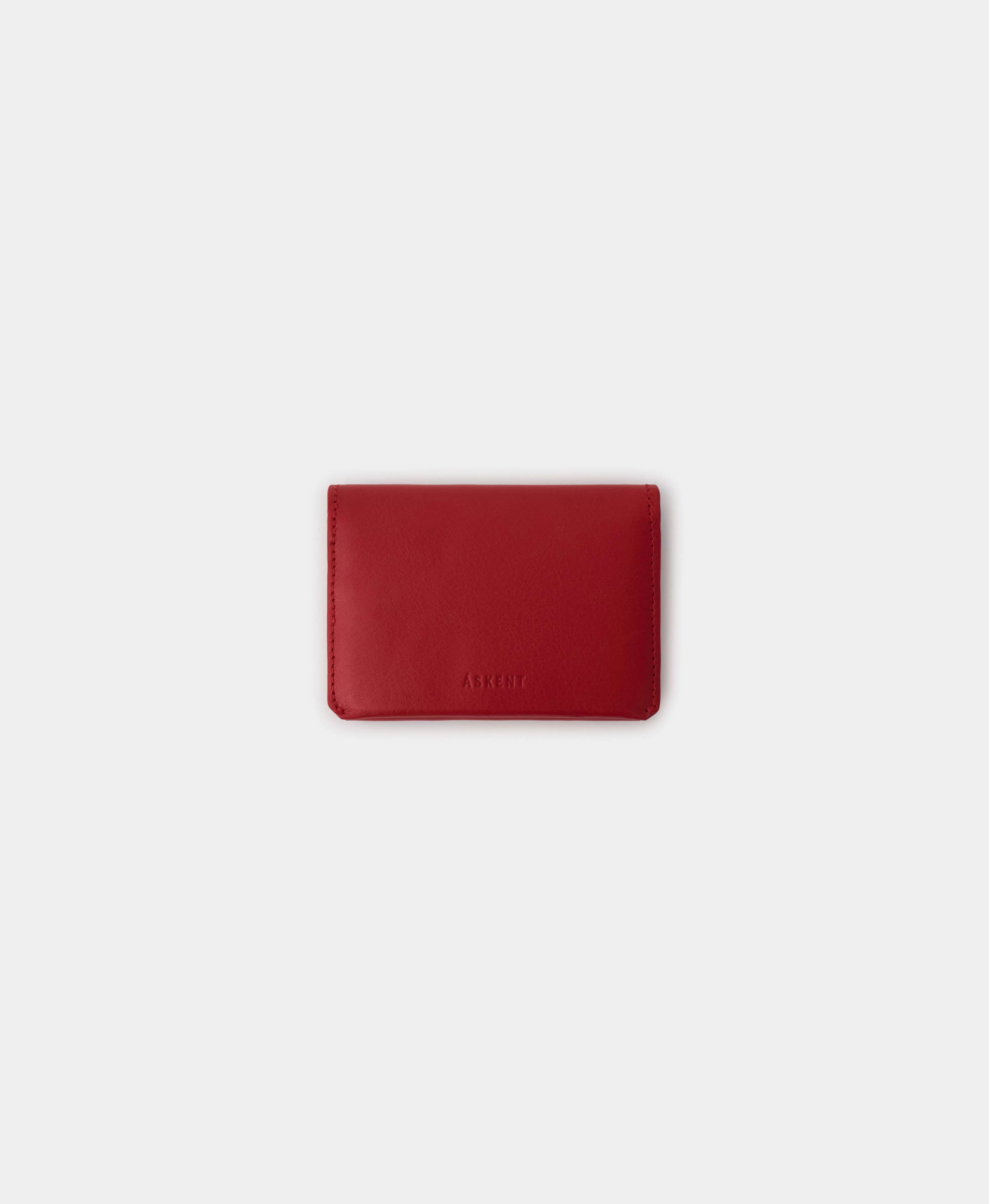 Портмоне FOLIO / MINI. Цвет: lipstick red. Вид 1