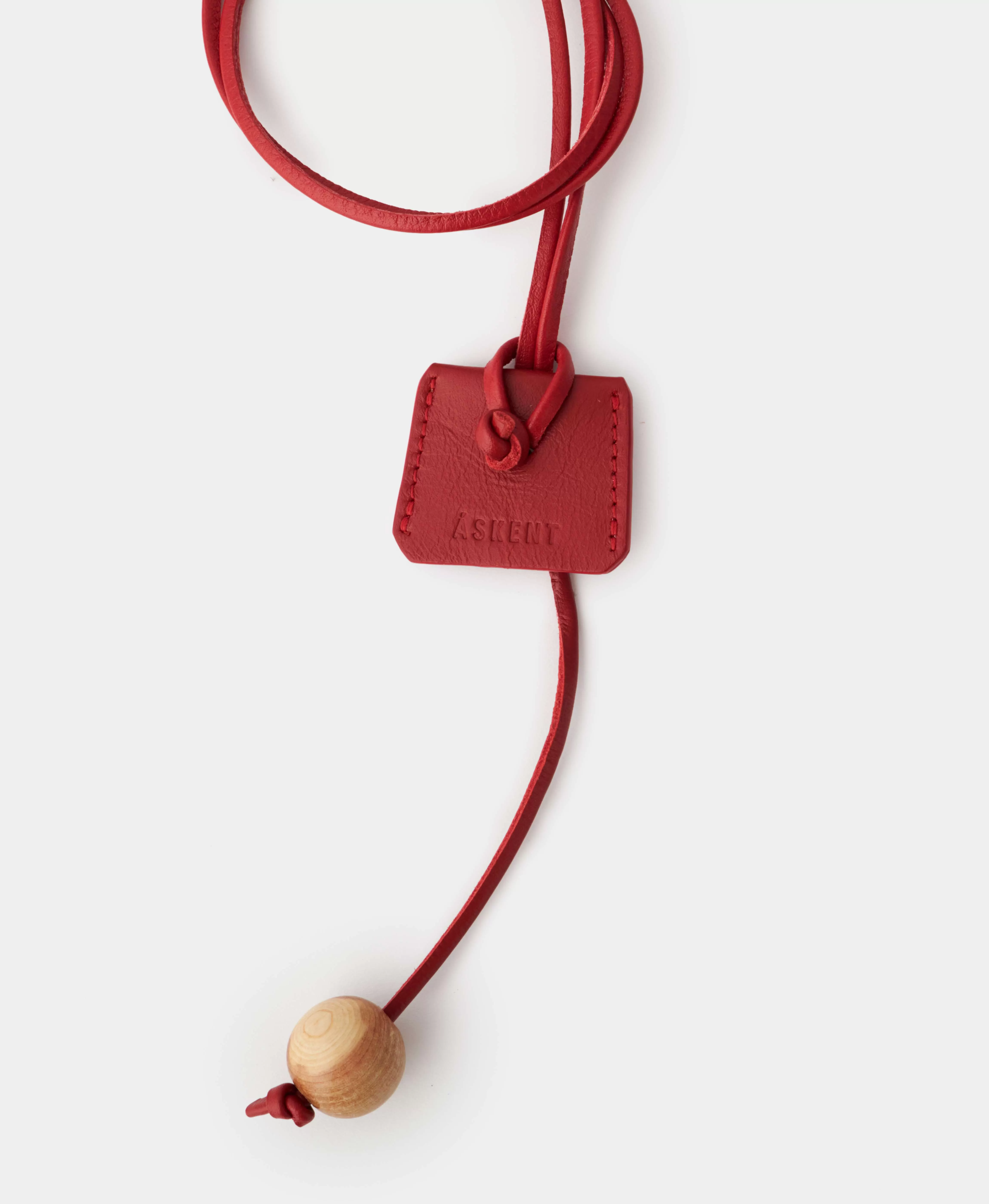 КЛЮЧНИЦА НА ОДИН КЛЮЧИК. Цвет: lipstick red. Вид 4