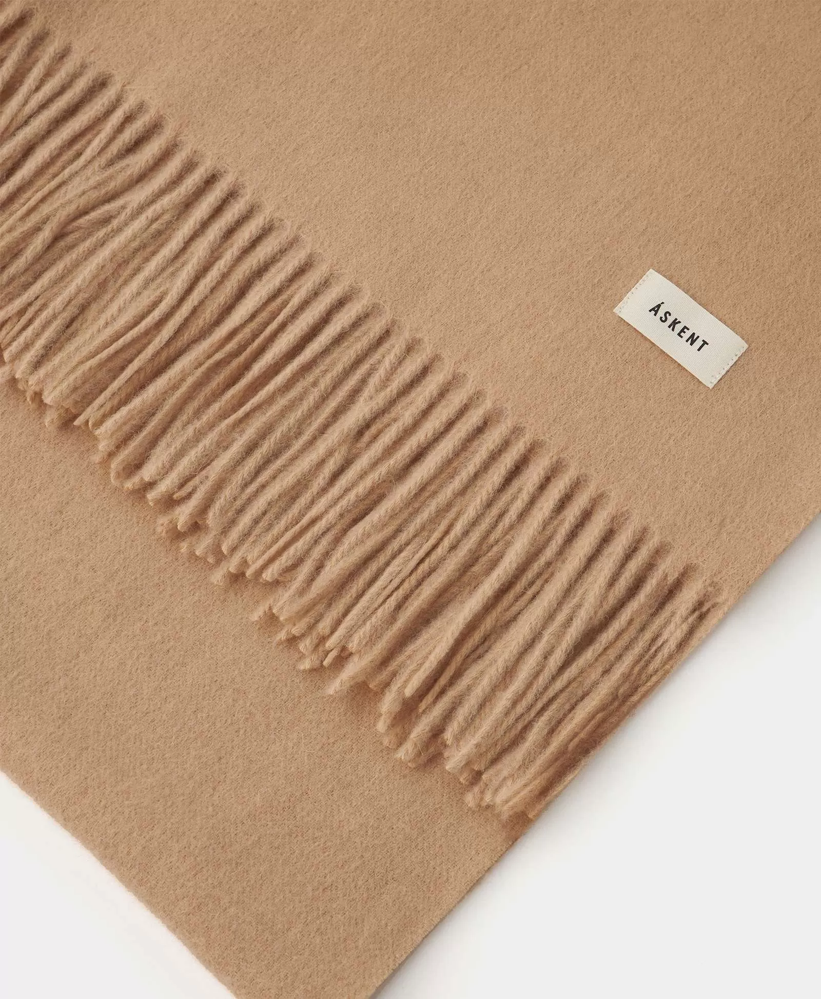 Шарф из шерсти. Цвет: beige. Вид 4