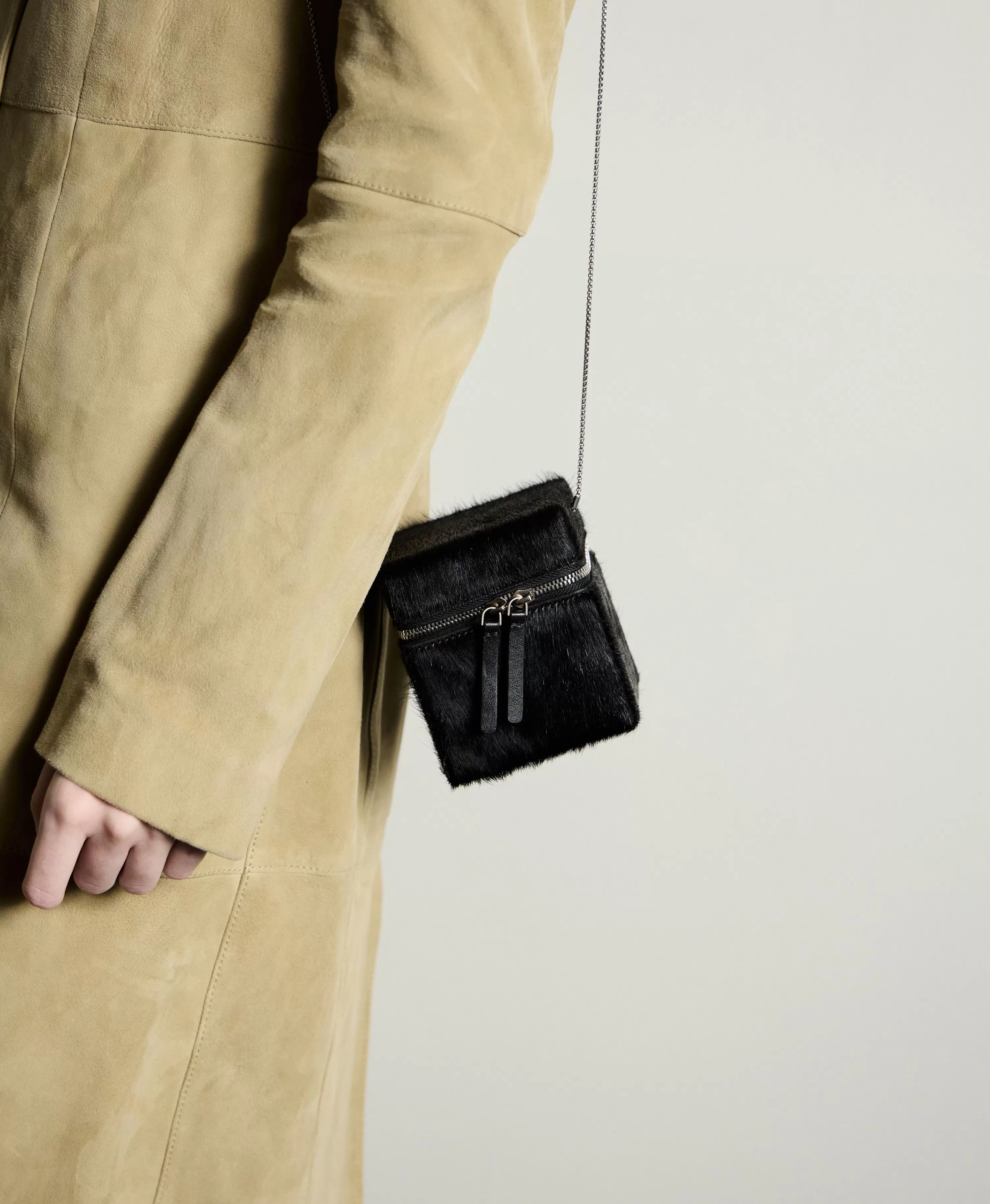 Мини-сумка Cube. Цвет: black. Вид 3