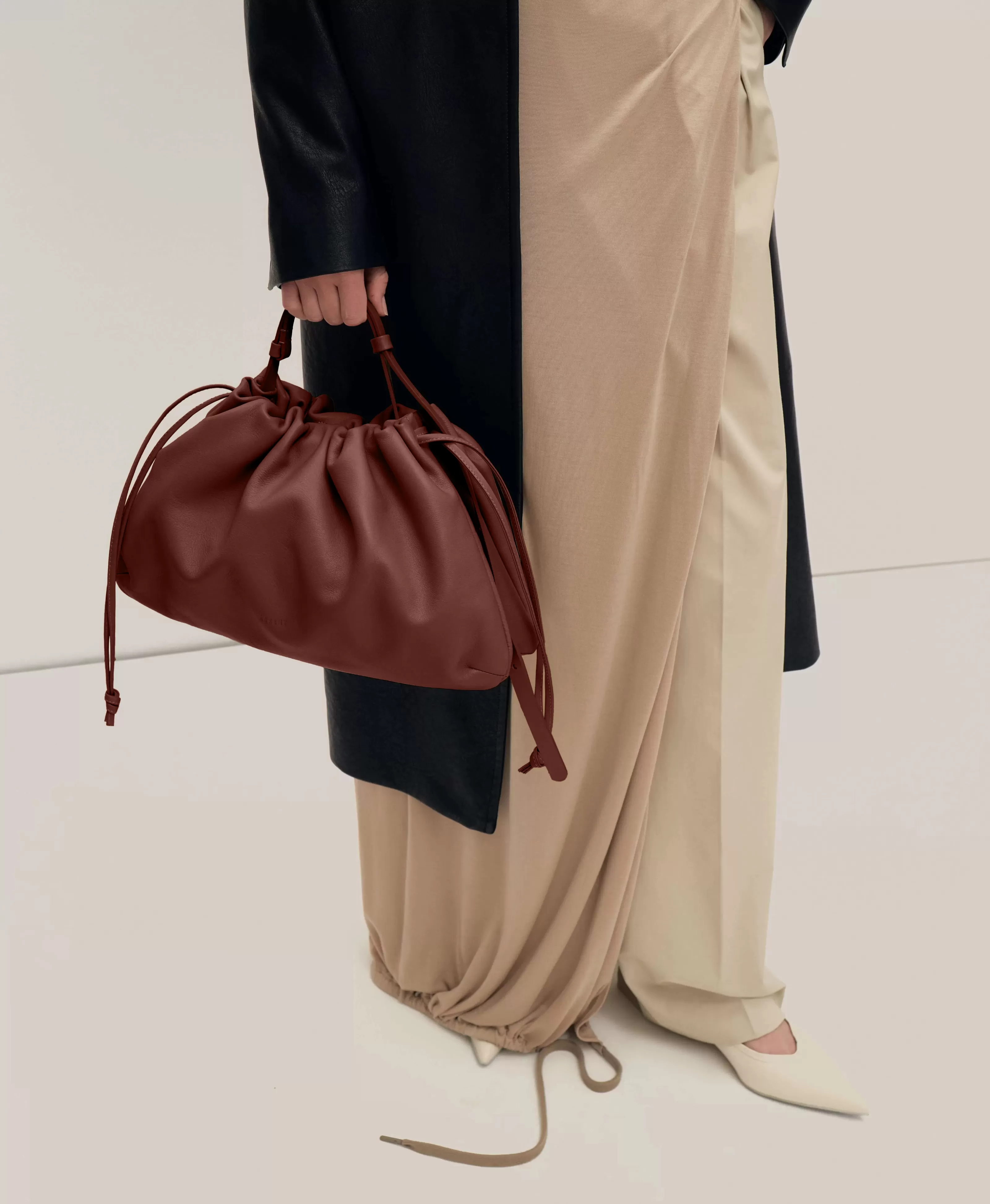 POUCH BAG / MAXI. Цвет: rust. Вид 7