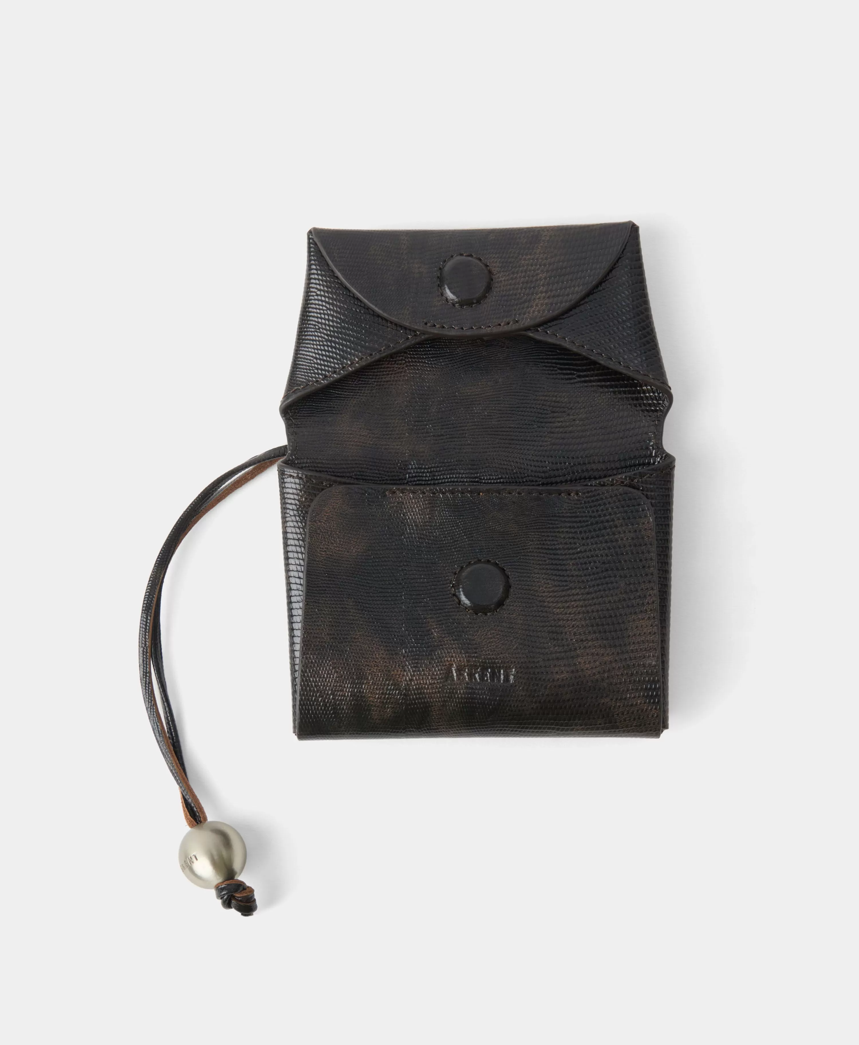 МИНИ-ПОРТМОНЕ ENVELOPE. Цвет: iguana brown. Вид 2