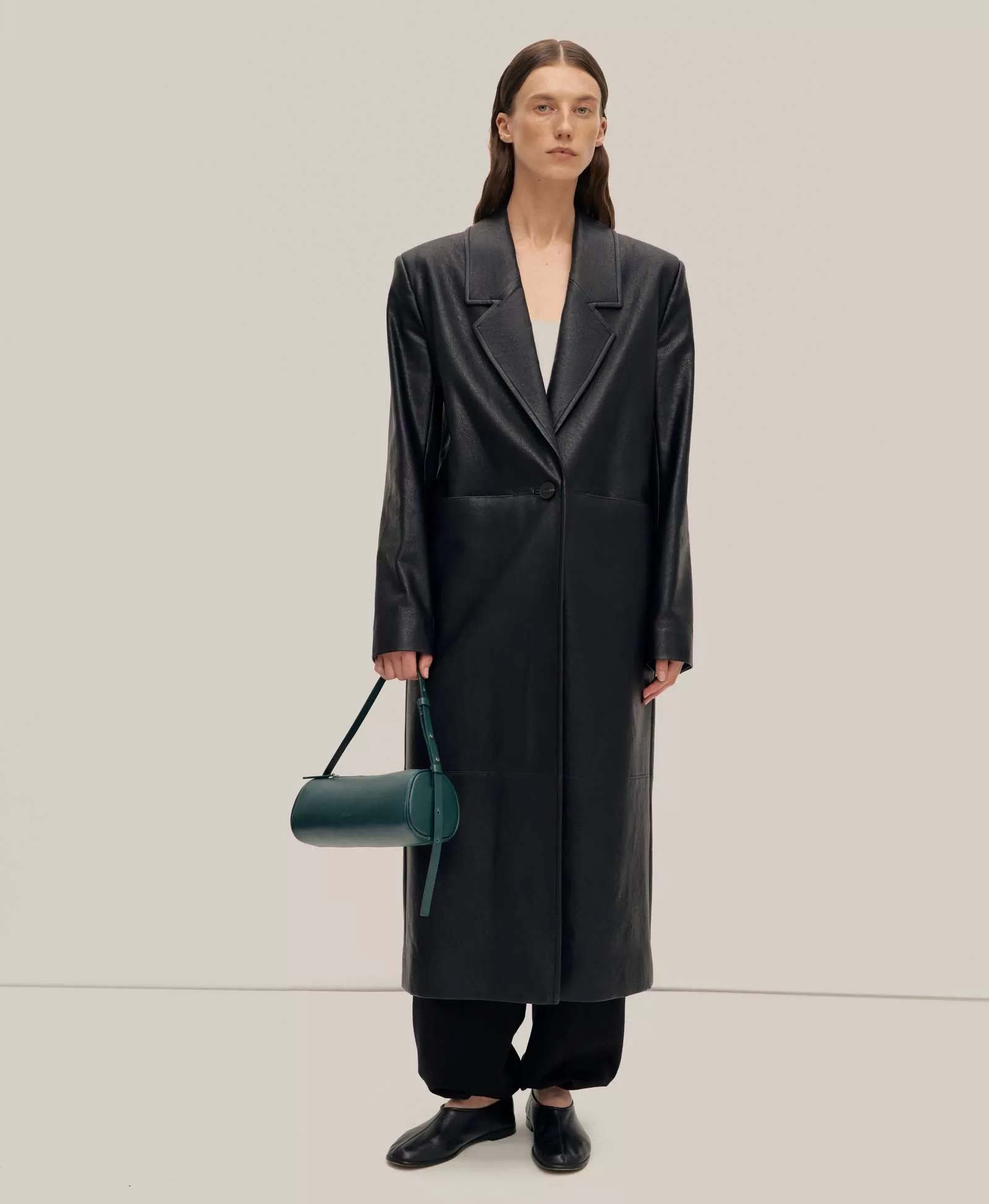 СУМКА BISSA. Цвет: forest green. Вид 3