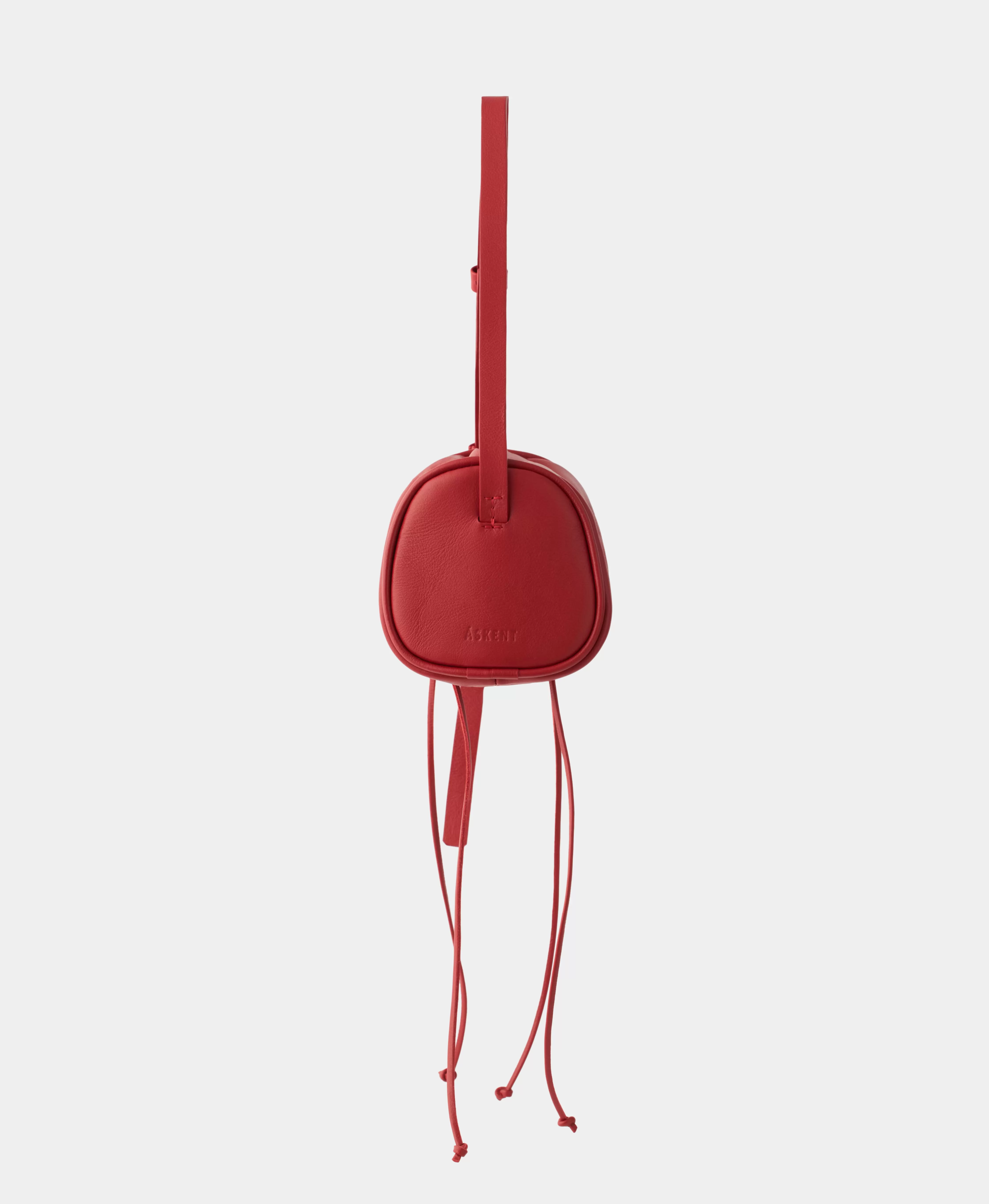 СУМКА BISSA / FOLDED. Цвет: lipstick red. Вид 5