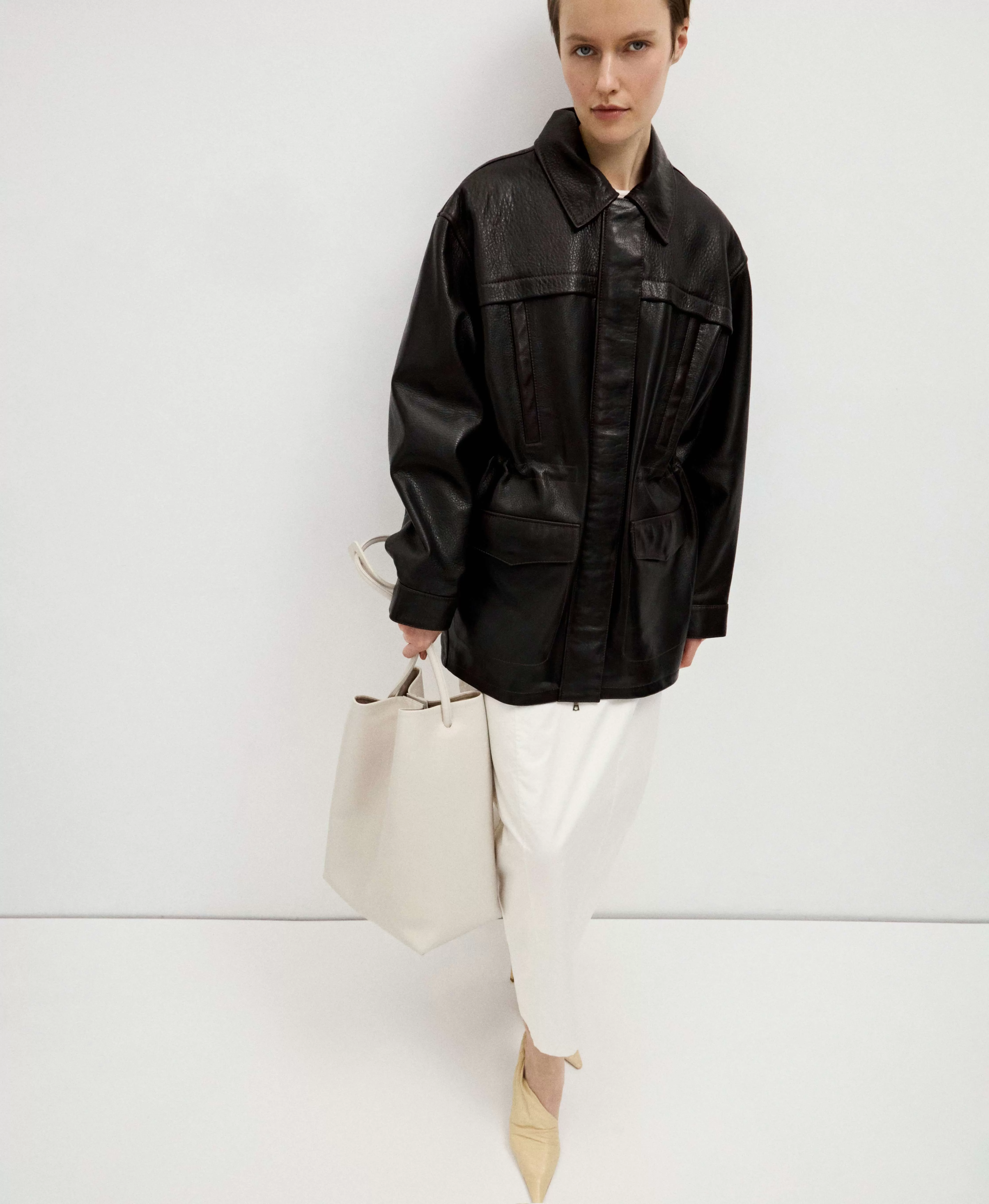 СУМКА-ТОУТ DAILY. Цвет: off white. Вид 7