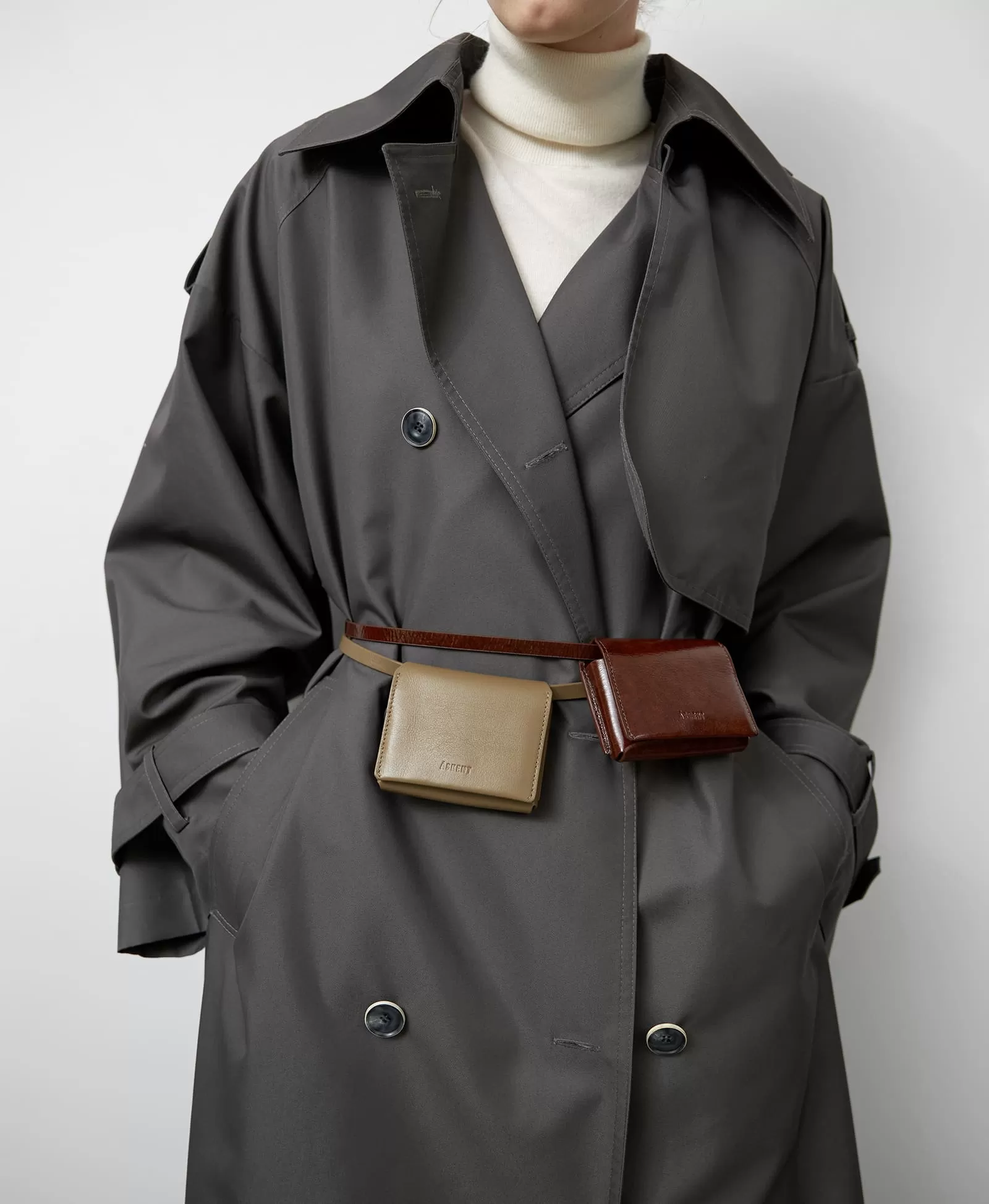 МИНИ ПОРТМОНЕ MODULE , пол: Женский, цвет: polished redwood, размер: 100х080х035. Купить в интернет-магазине ASKENT. Цена 8 500 руб.