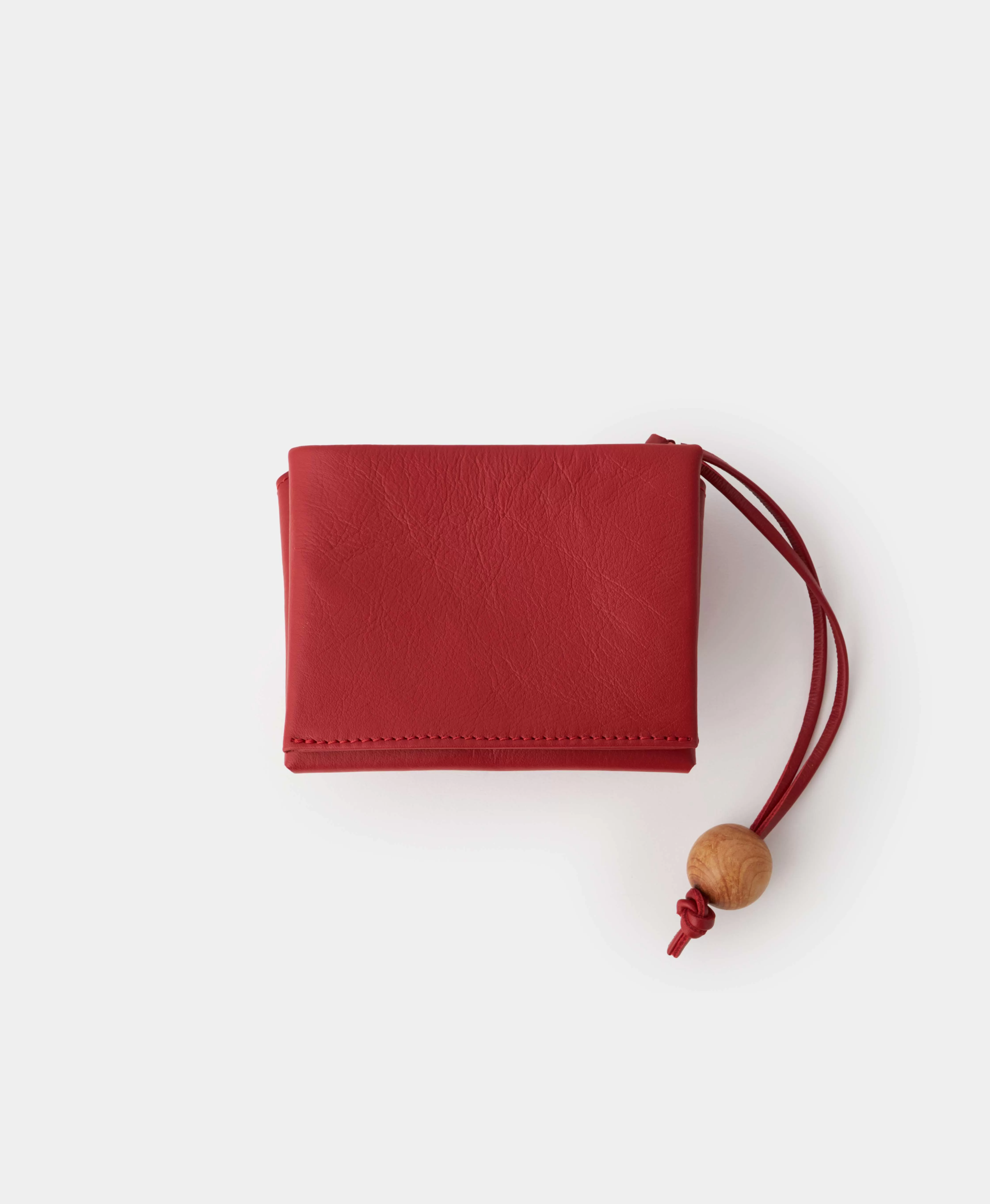 МИНИ-ПОРТМОНЕ ENVELOPE. Цвет: lipstick red. Вид 4