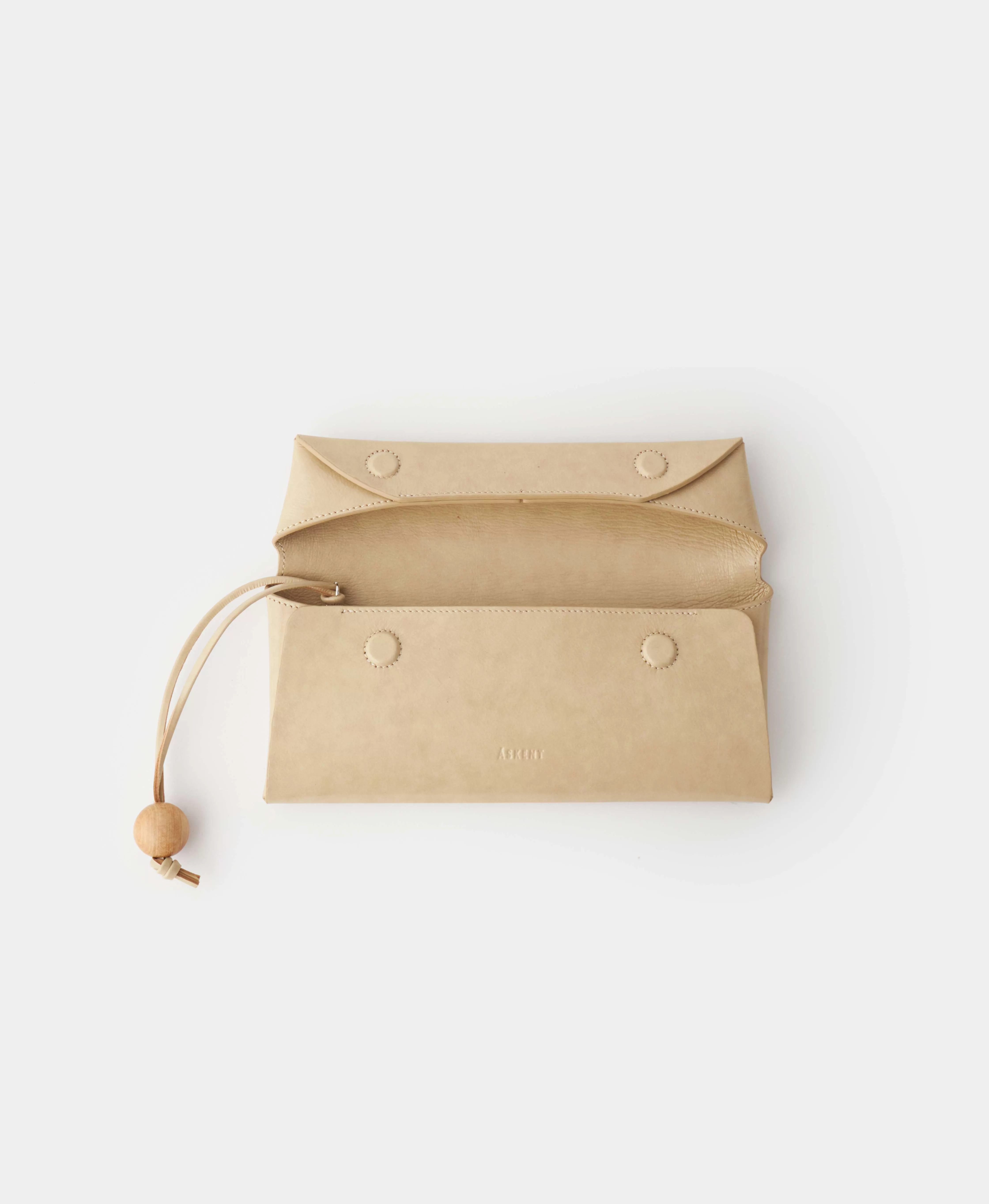 ПОРТМОНЕ-КЛАТЧ ENVELOPE. Цвет: melted butter. Вид 4