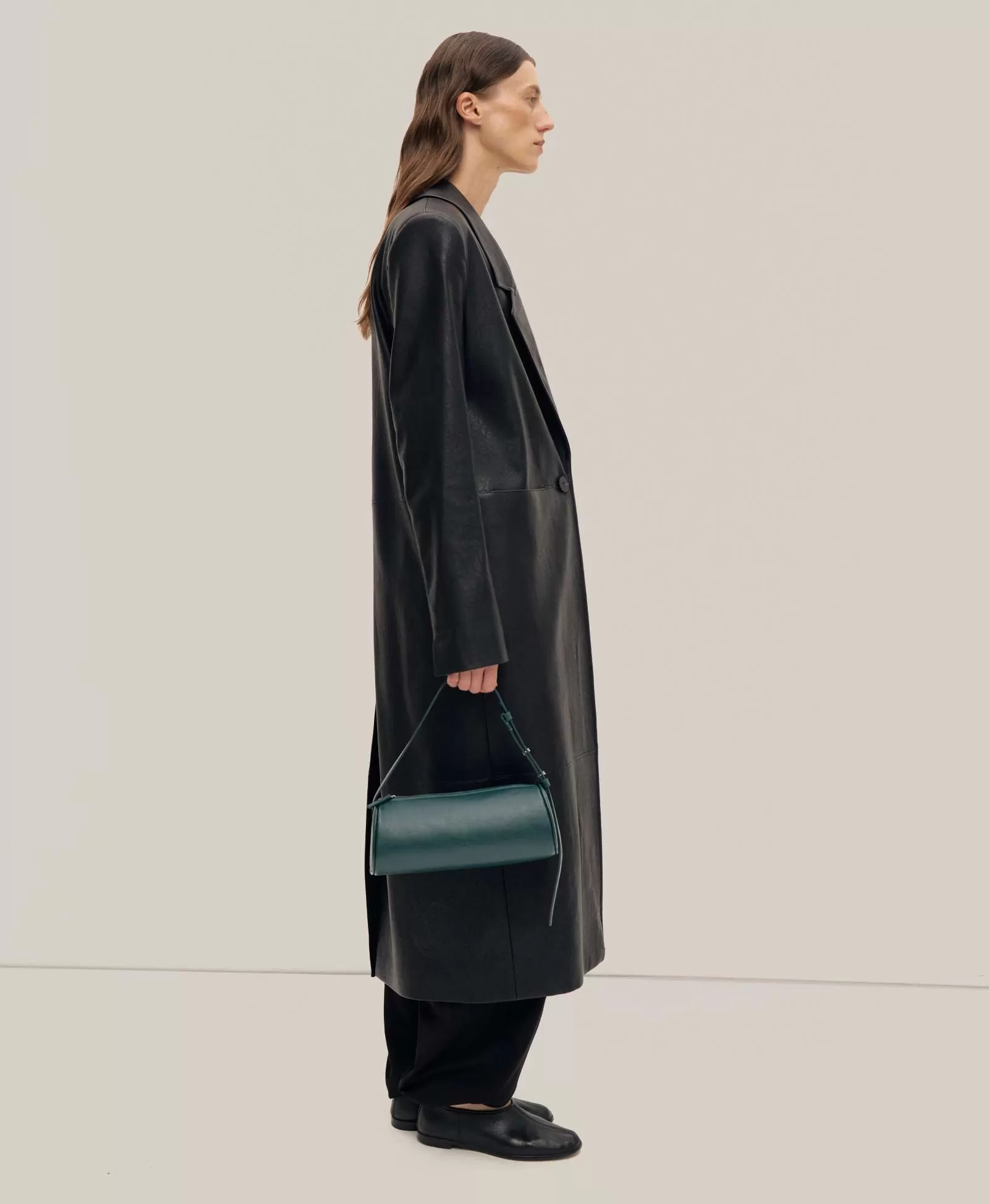 СУМКА BISSA. Цвет: forest green. Вид 2