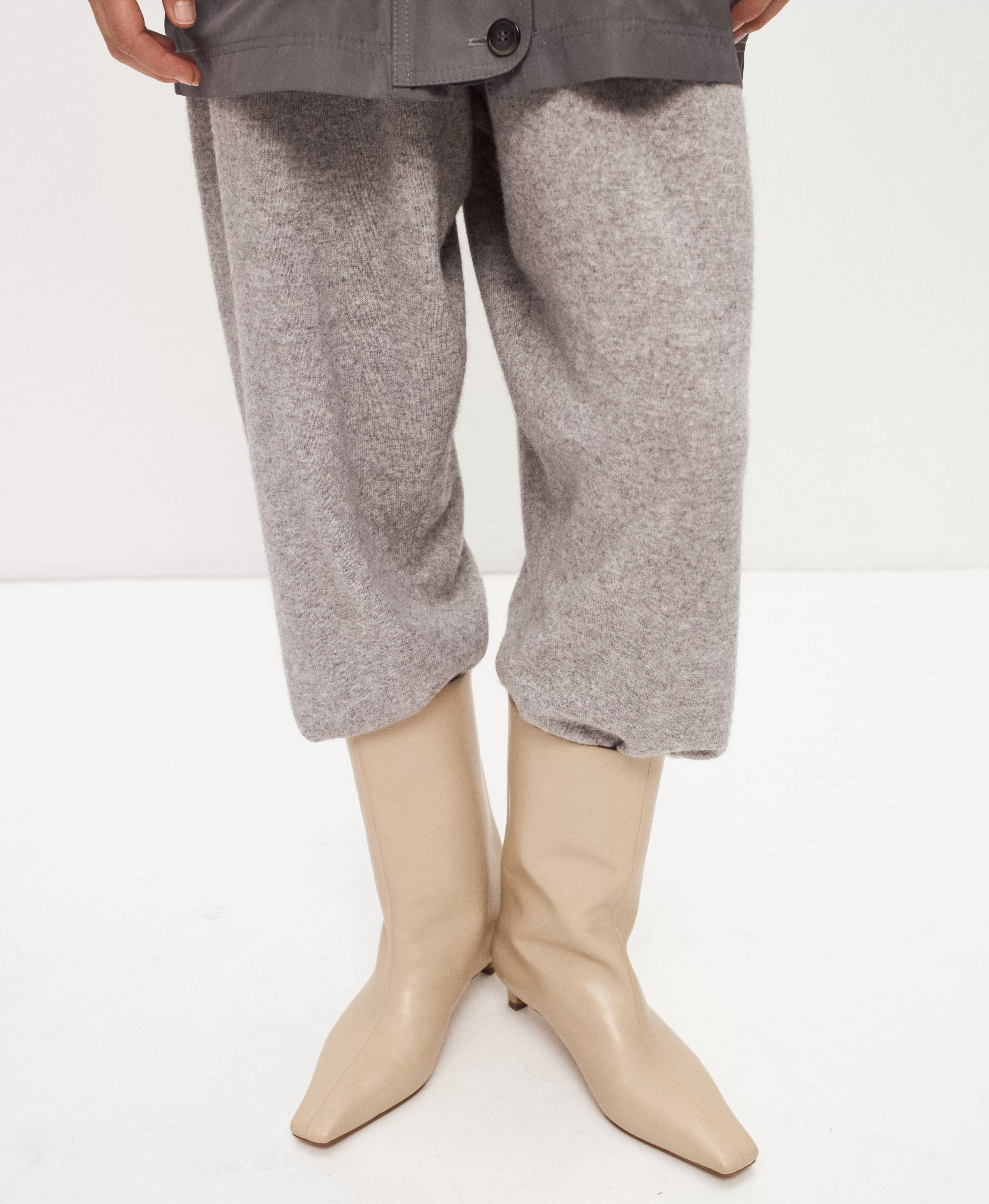 Полусапоги из гладкой кожи. Вид 1