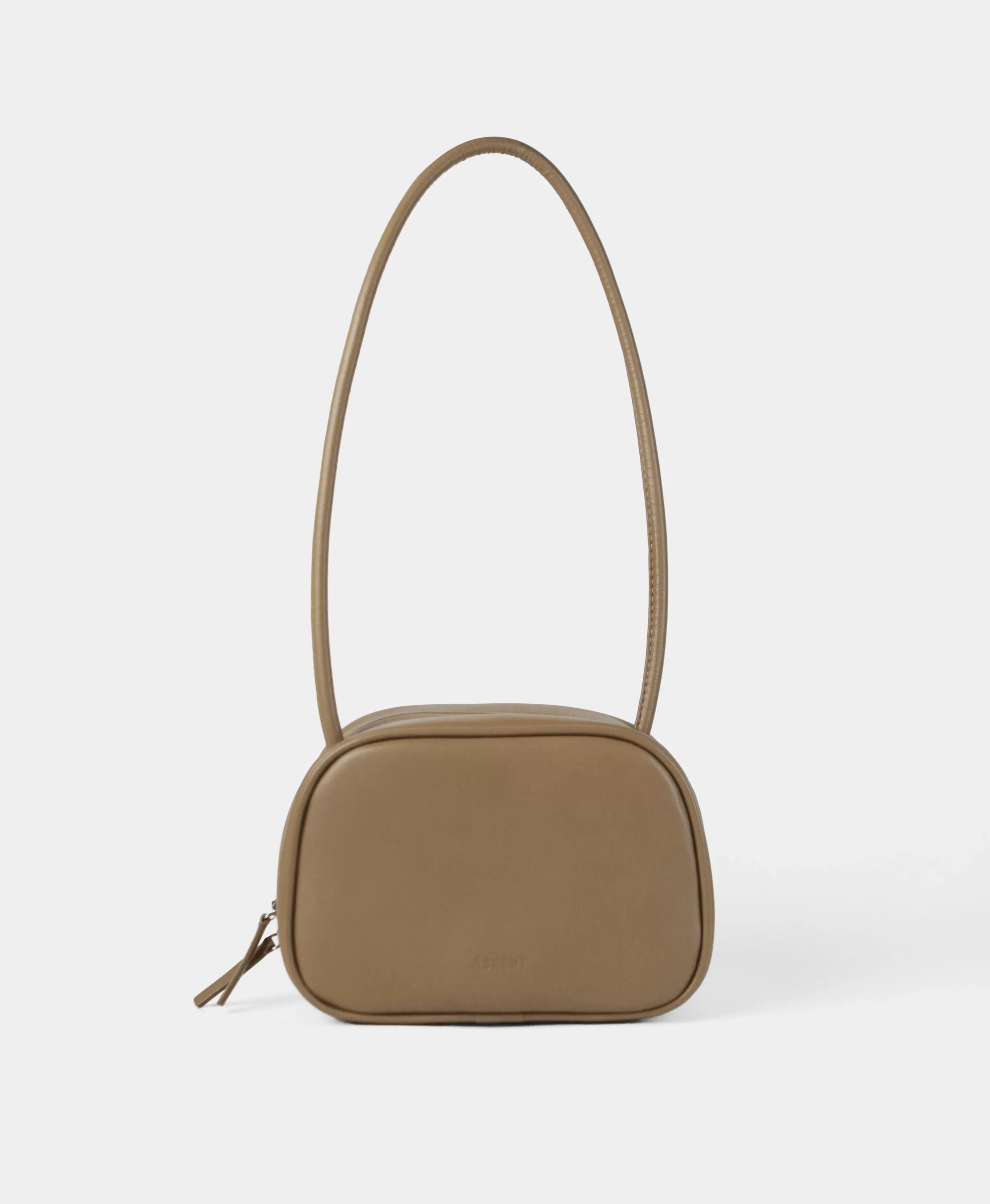 СУМКА BOWLING/ MINI. Цвет: tobacco brown. Вид 1