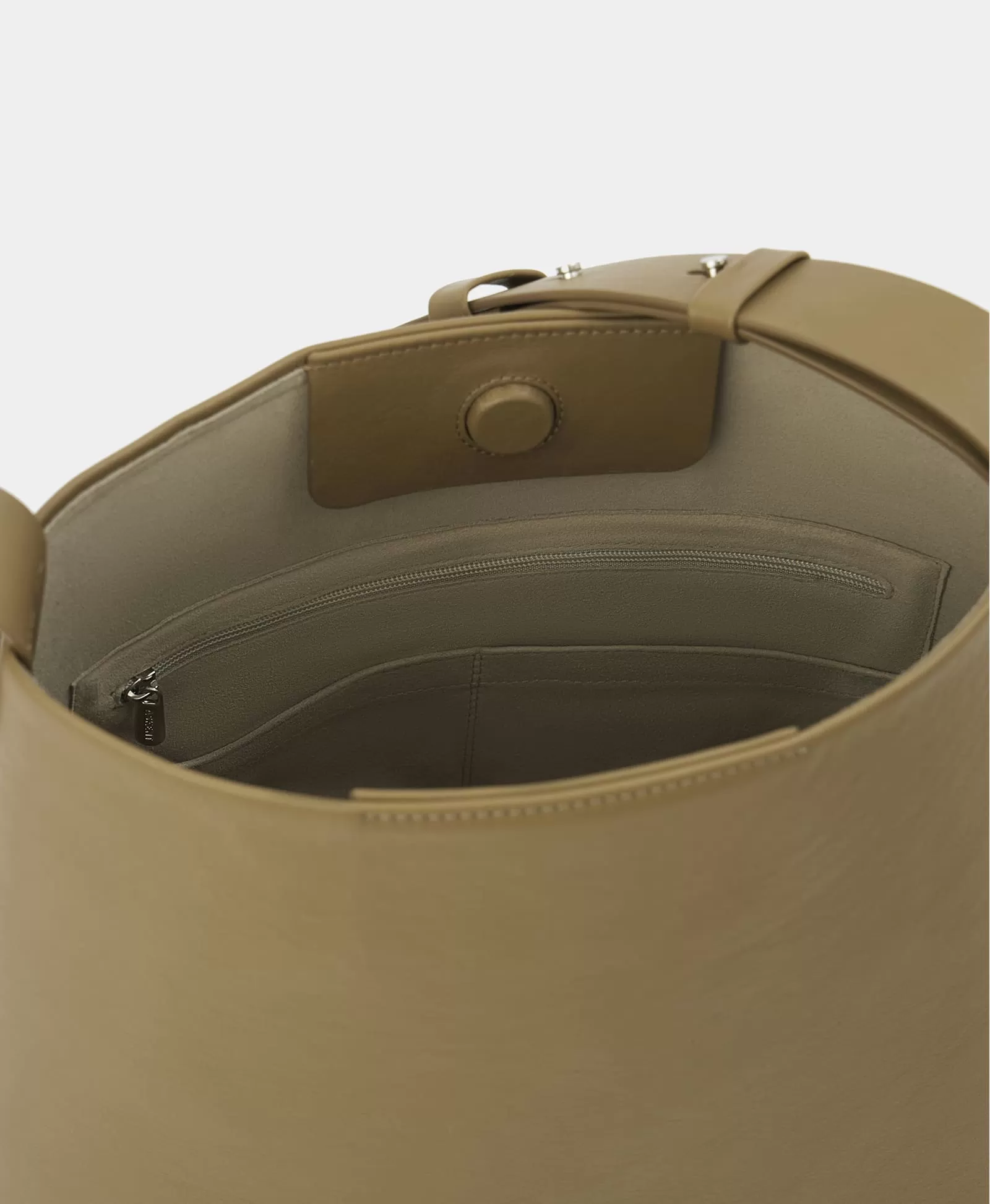 Сумка-тоут на широком ремне. Цвет: breen. Вид 5