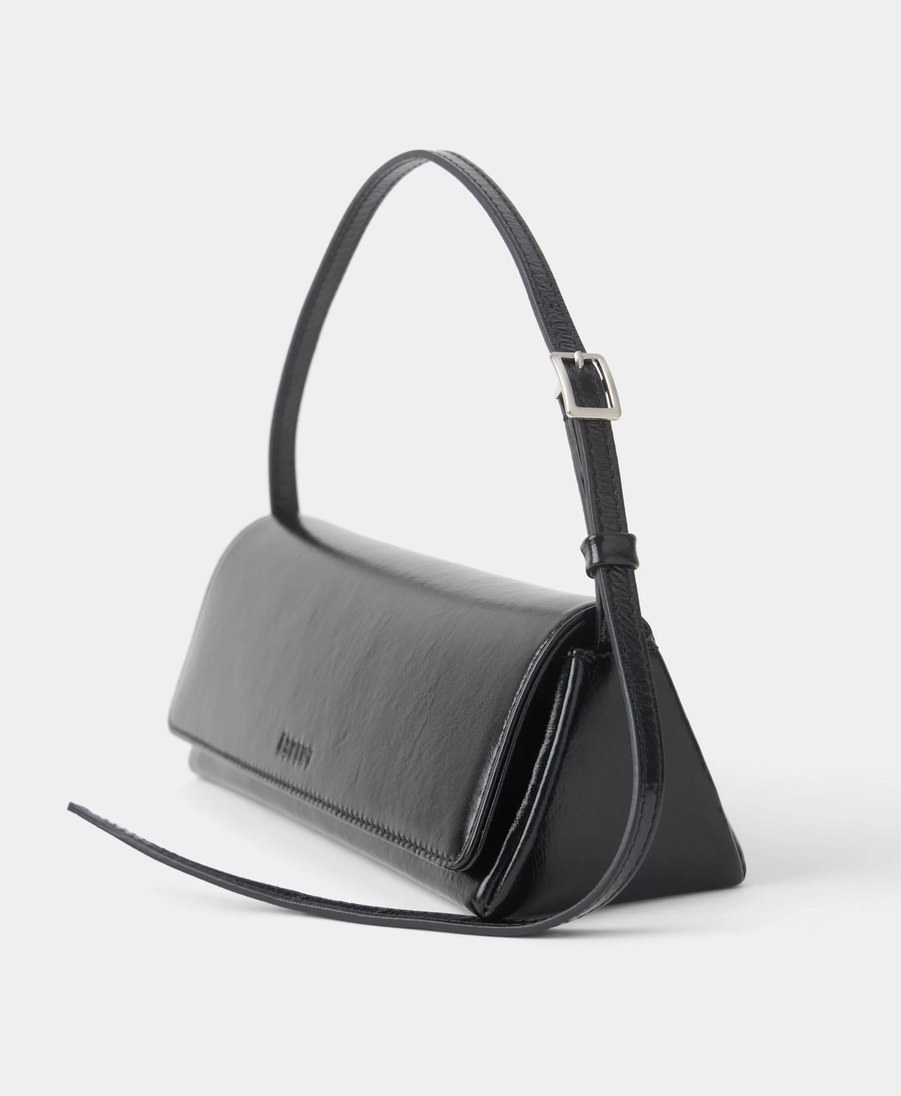 СУМКА TRIA. Цвет: polished black. Вид 4